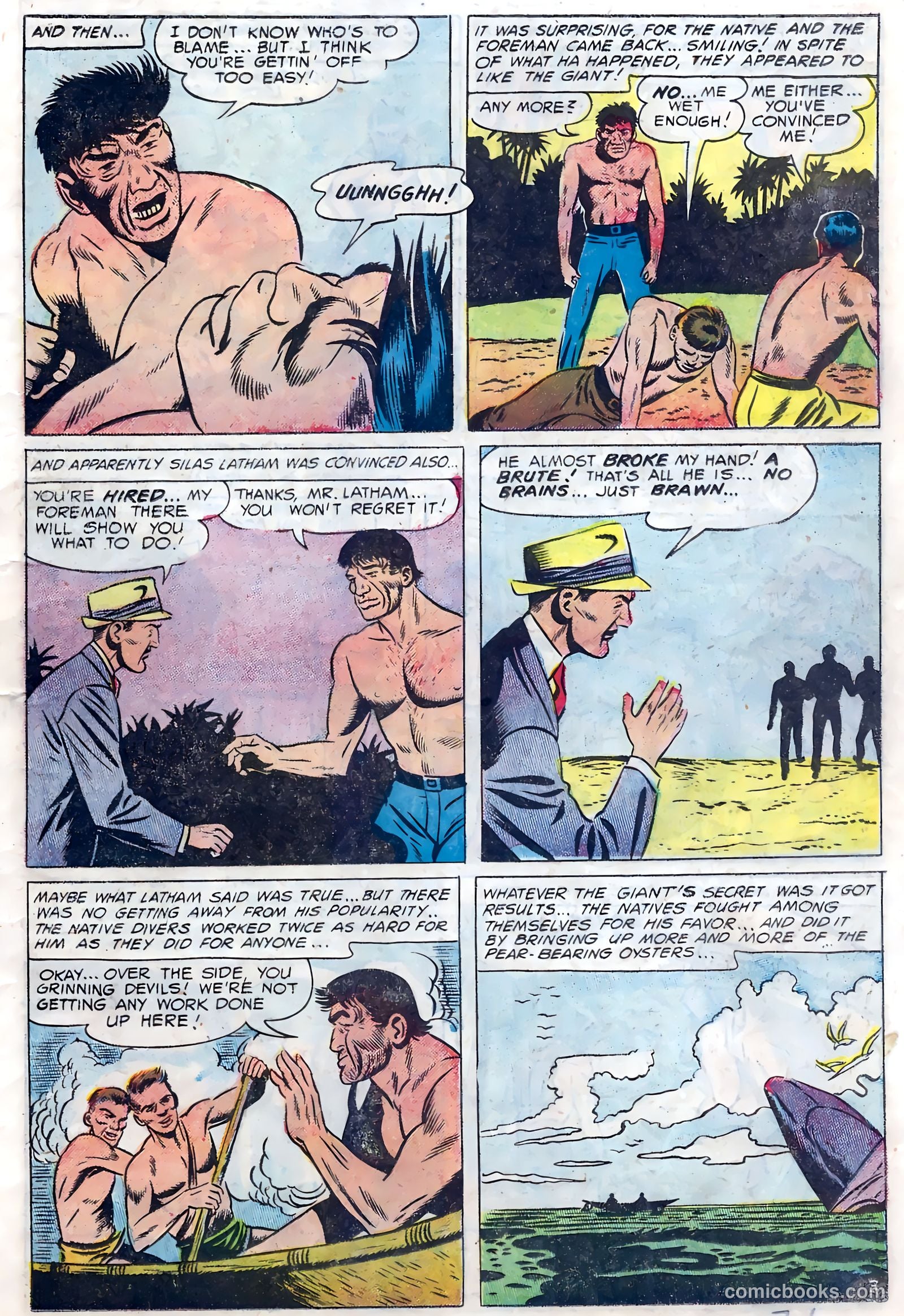 Action Adventure Comics #4 (1955) — page 21 of 36