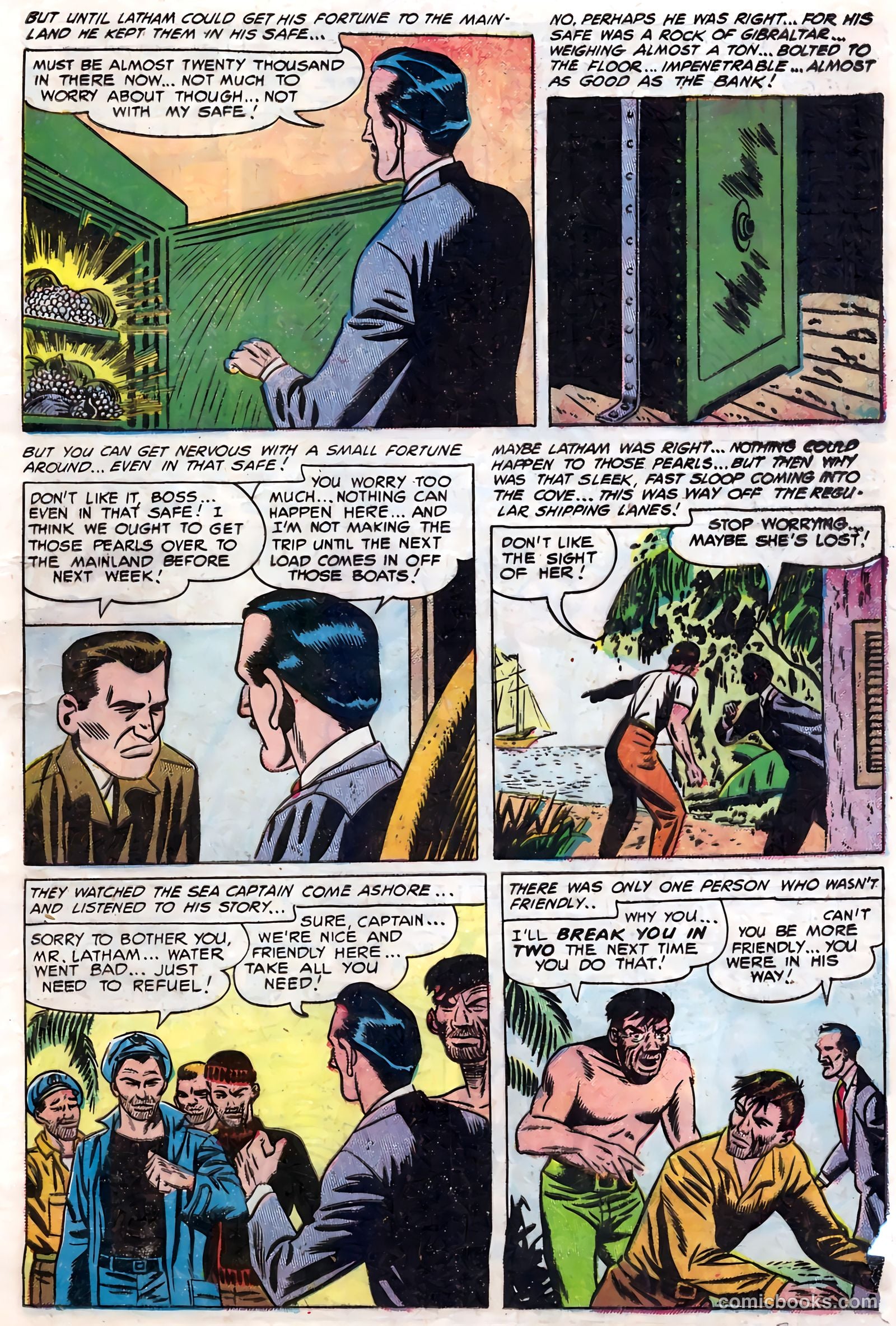 Action Adventure Comics #4 (1955) — page 23 of 36