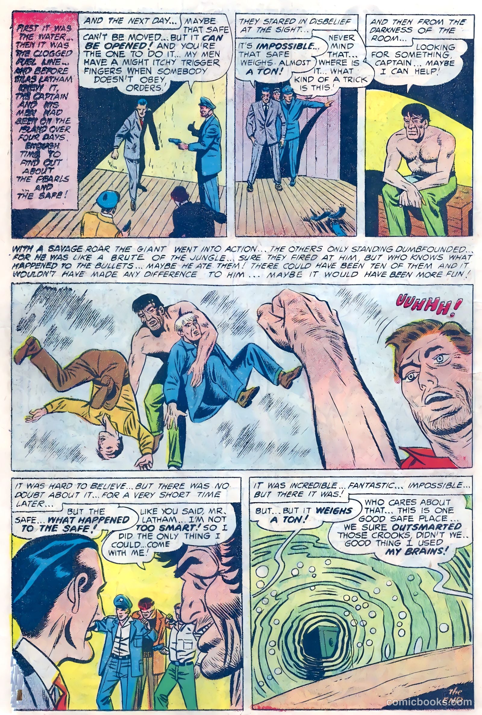 Action Adventure Comics #4 (1955) — page 24 of 36