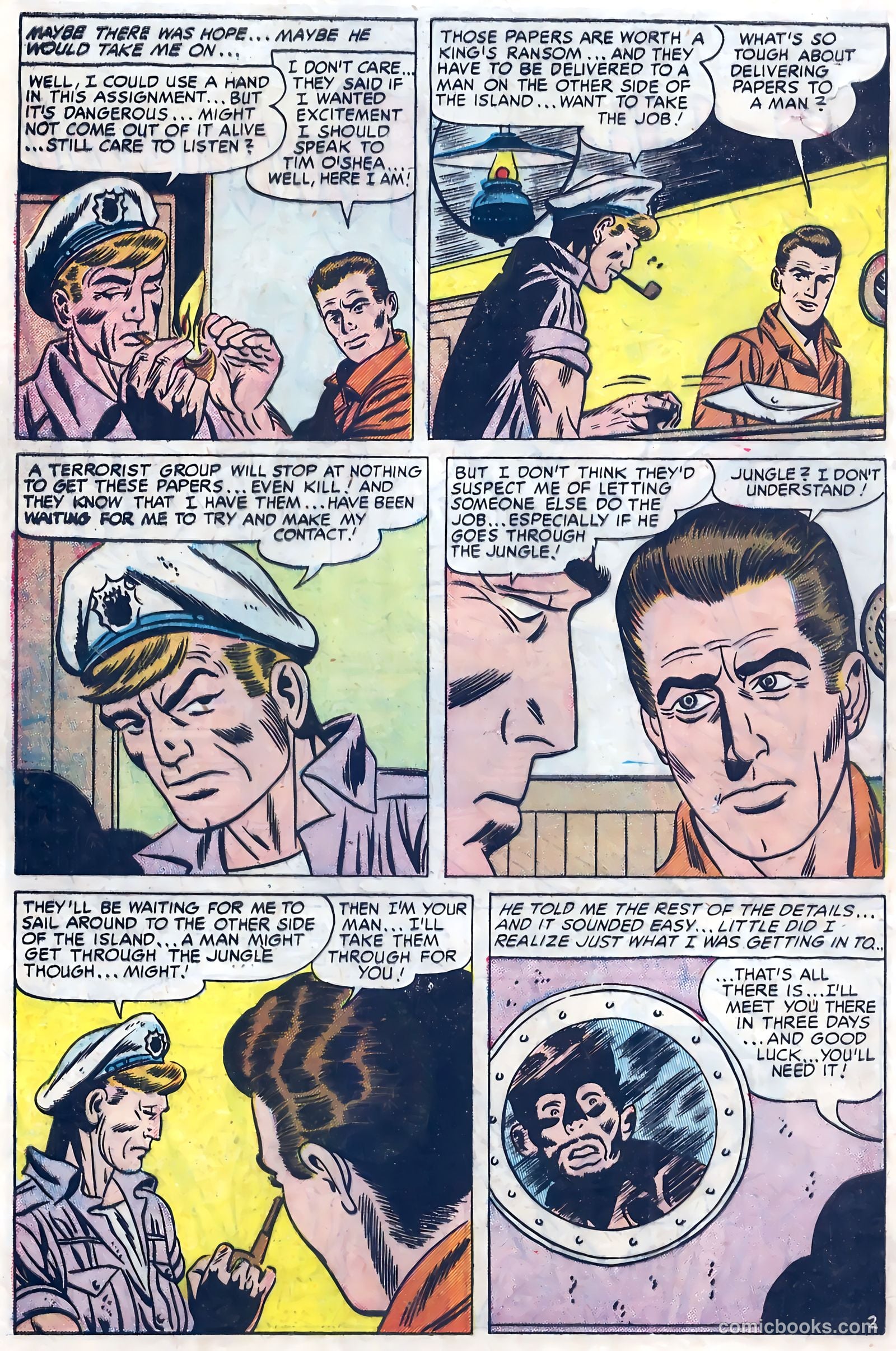 Action Adventure Comics #4 (1955) — page 30 of 36