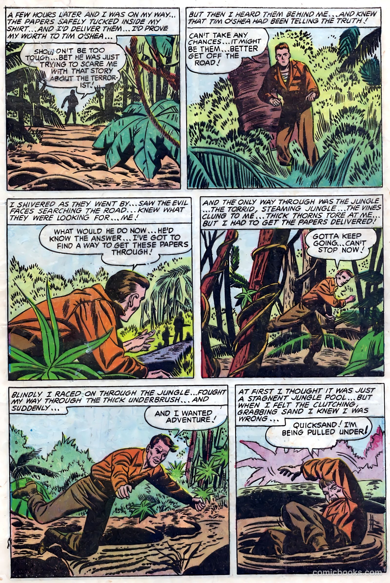 Action Adventure Comics #4 (1955) — page 31 of 36