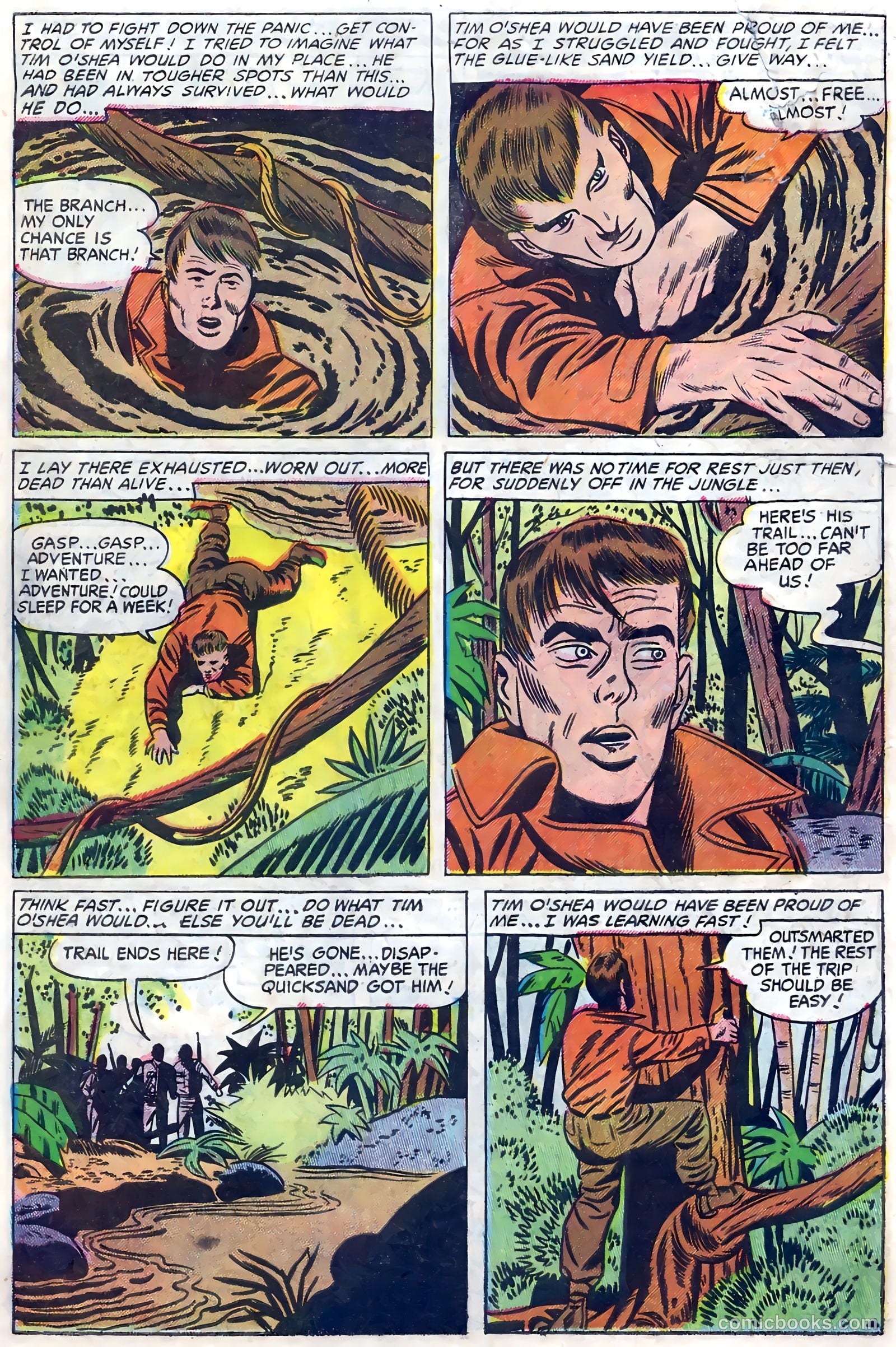 Action Adventure Comics #4 (1955) — page 32 of 36