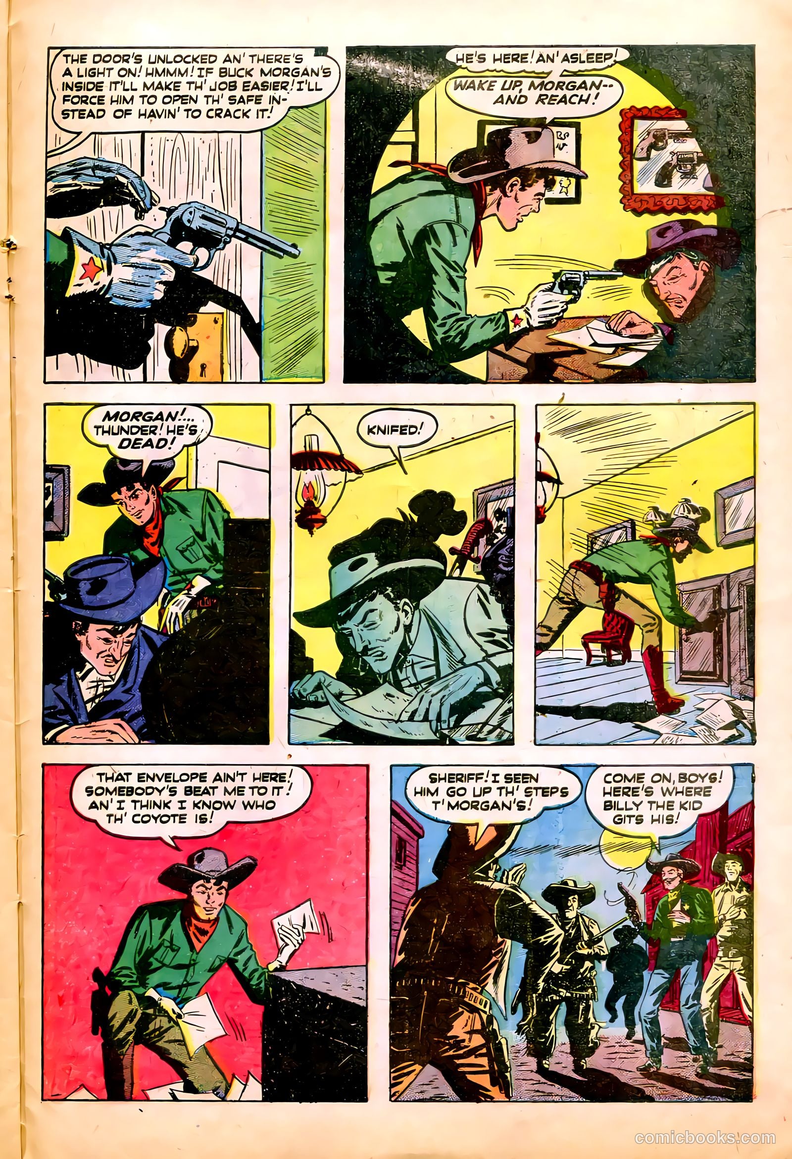 Billy the Kid #1 (1950) — page 27 of 36