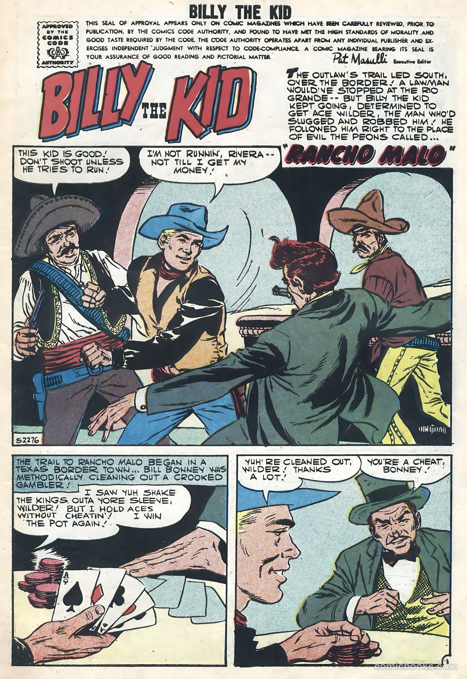 Billy the Kid #10 (1957) — page 3 of 36