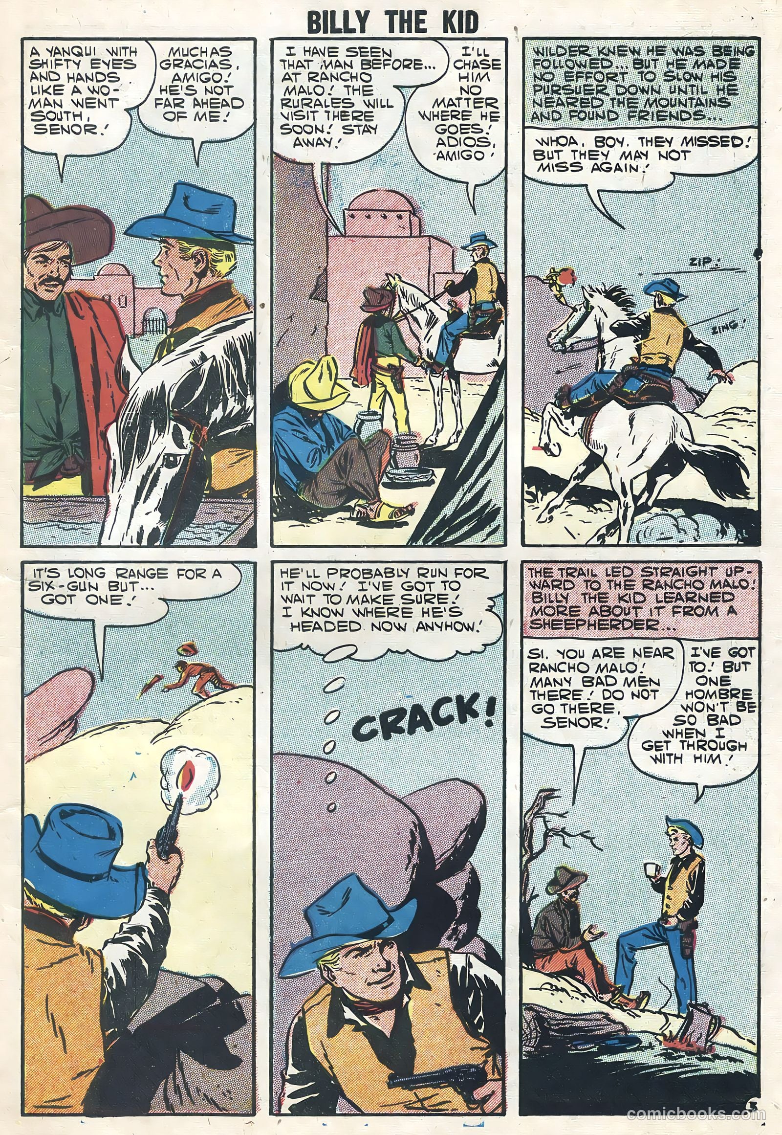 Billy the Kid #10 (1957) — page 5 of 36