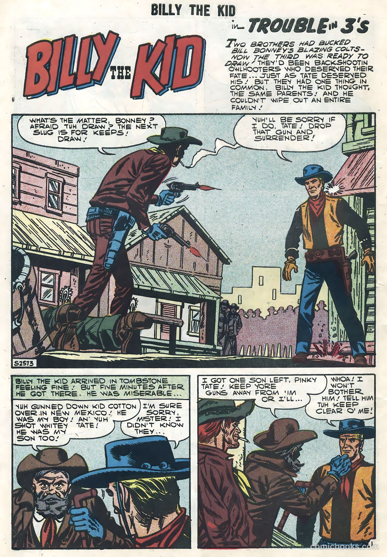 Billy the Kid #10 (1957) — page 10 of 36