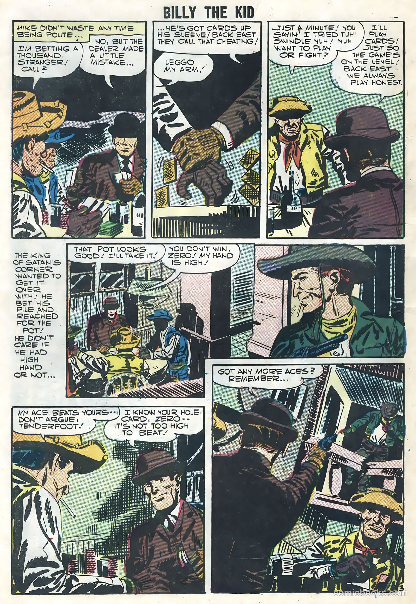 Billy the Kid #10 (1957) — page 20 of 36