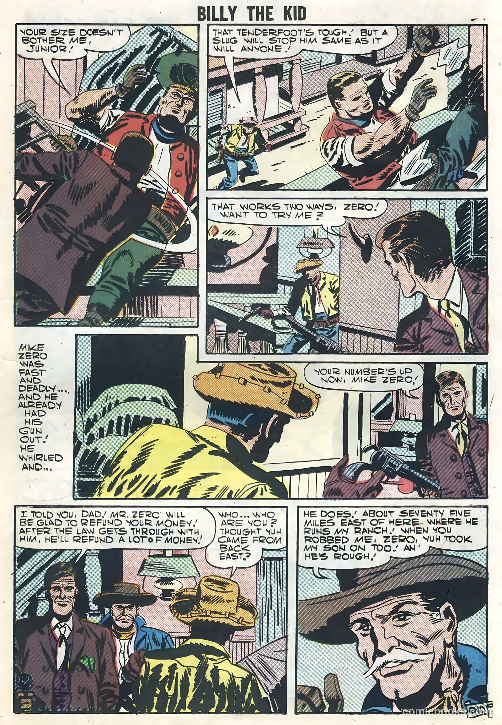Billy the Kid #10 (1957) — page 23 of 36