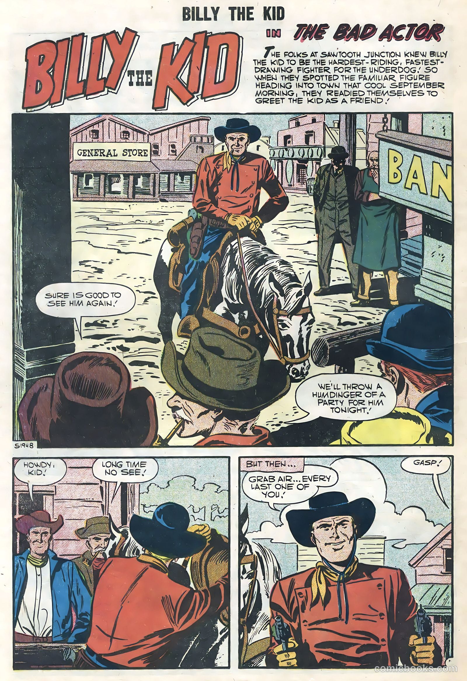 Billy the Kid #10 (1957) — page 24 of 36