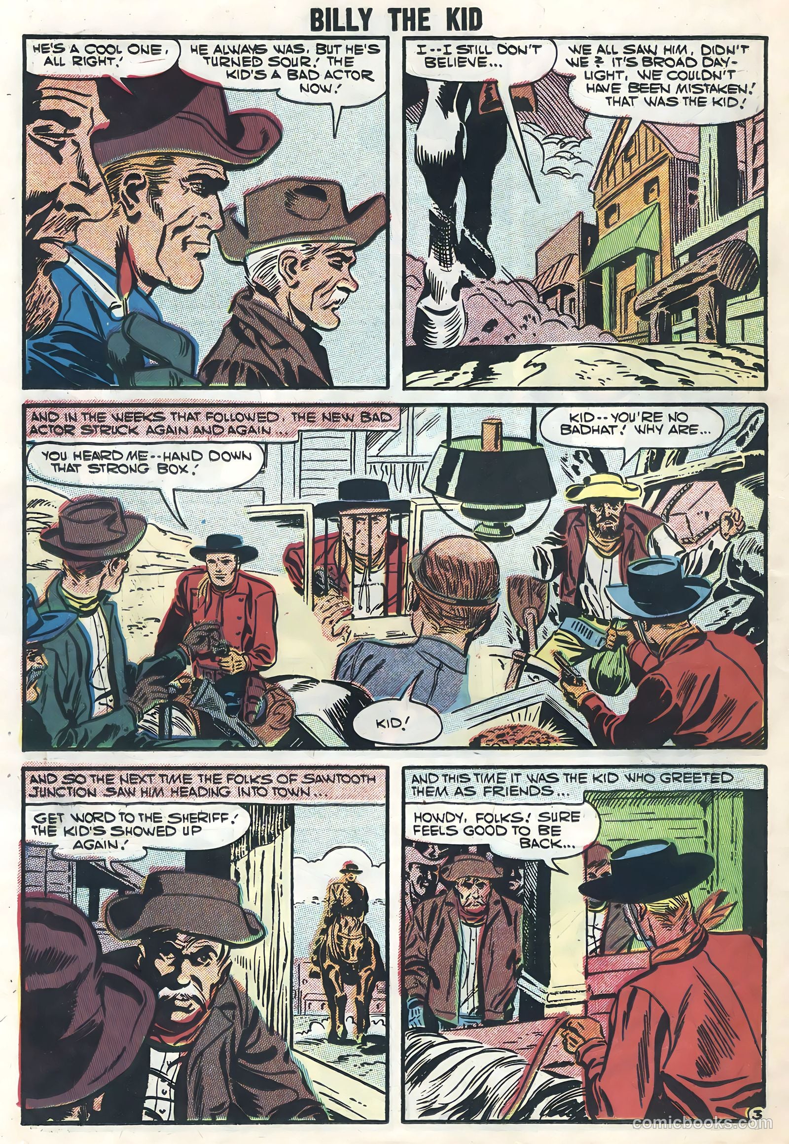 Billy the Kid #10 (1957) — page 26 of 36