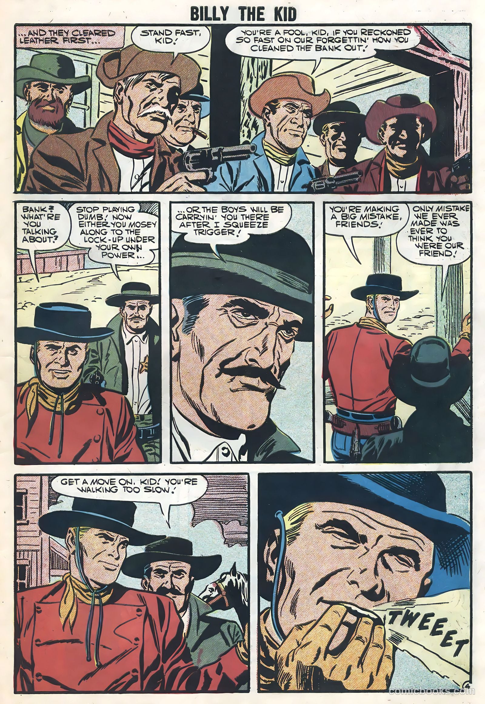 Billy the Kid #10 (1957) — page 27 of 36