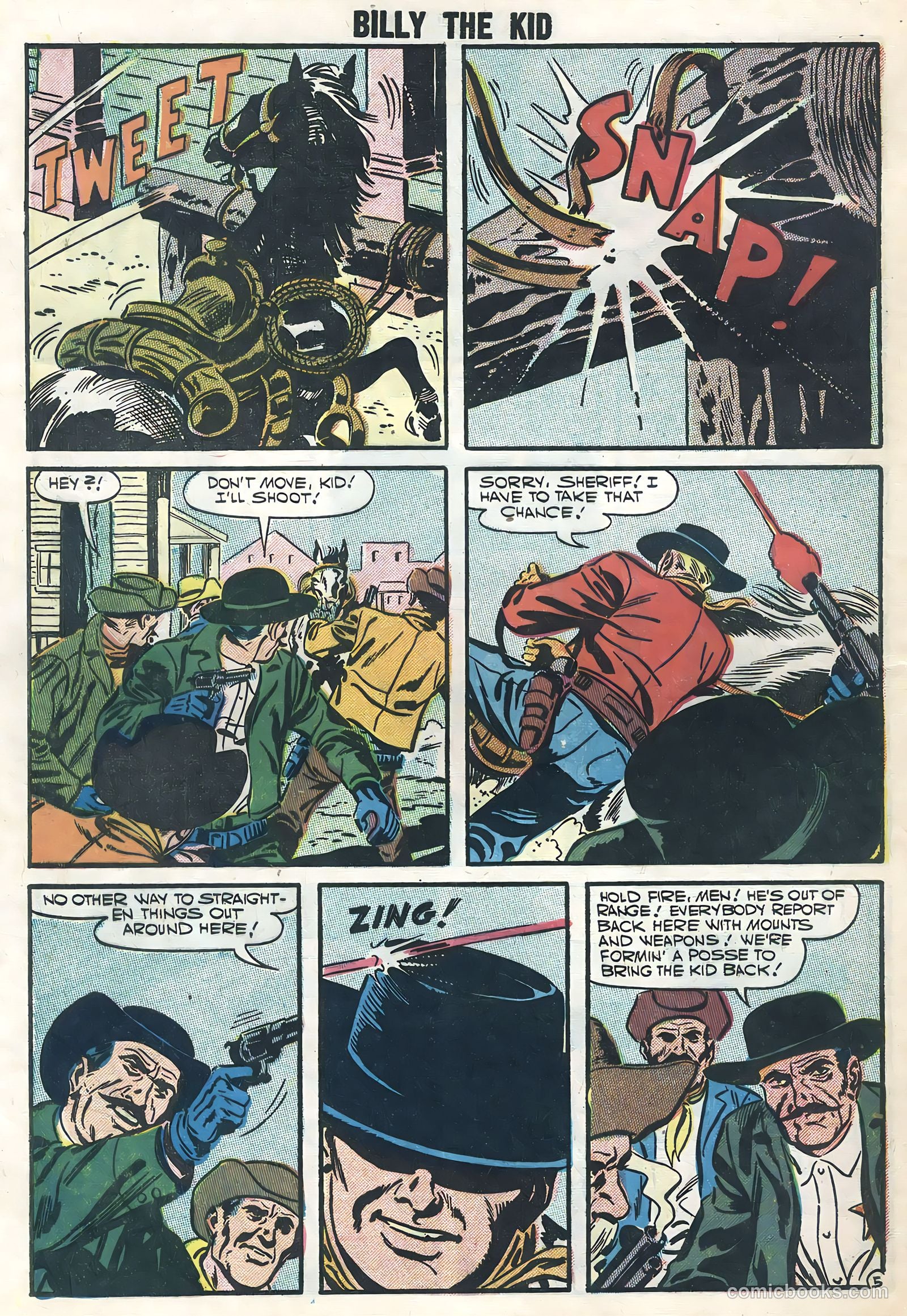 Billy the Kid #10 (1957) — page 28 of 36