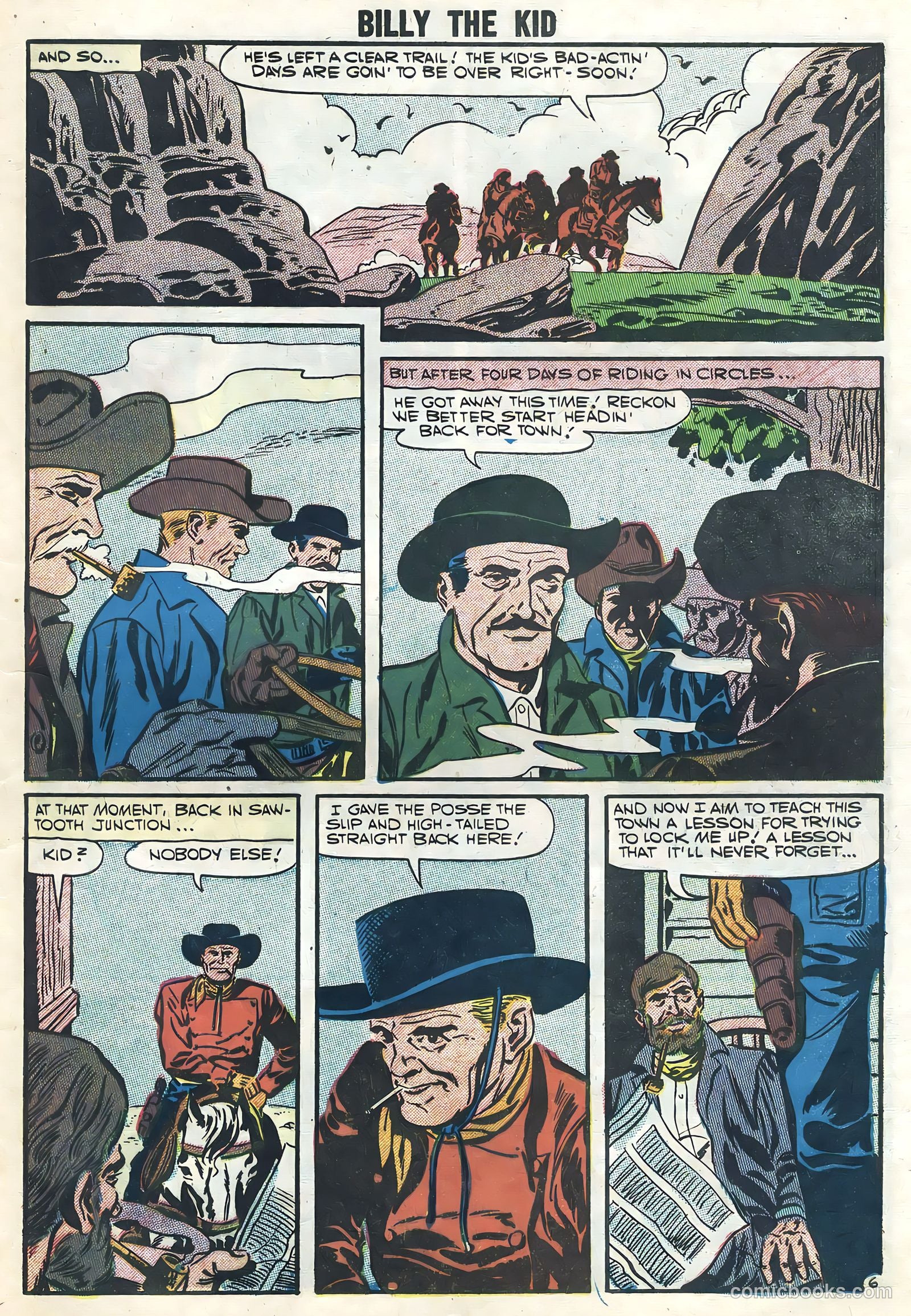 Billy the Kid #10 (1957) — page 29 of 36