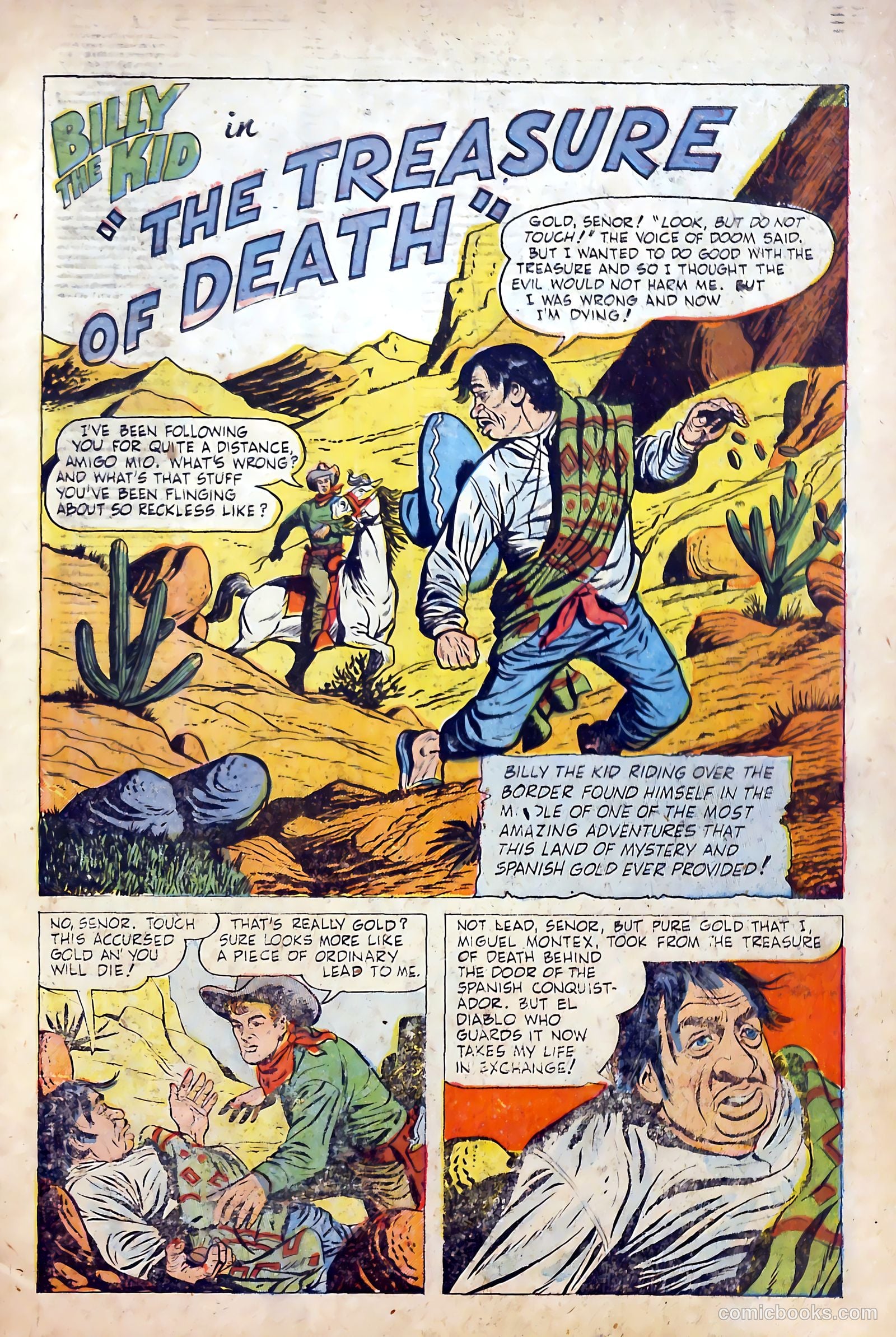 Billy the Kid #11 (1952) — page 3 of 36