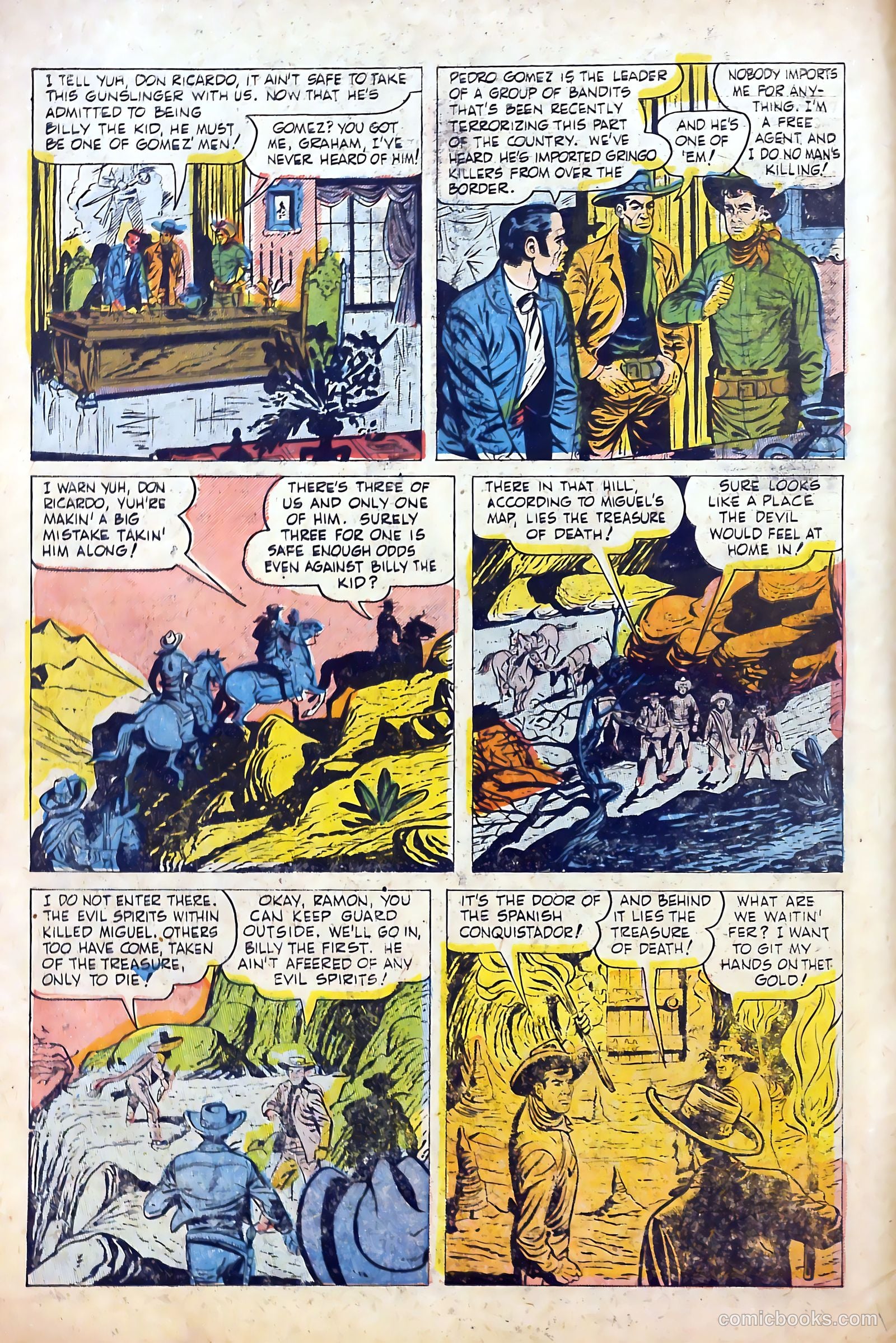 Billy the Kid #11 (1952) — page 6 of 36