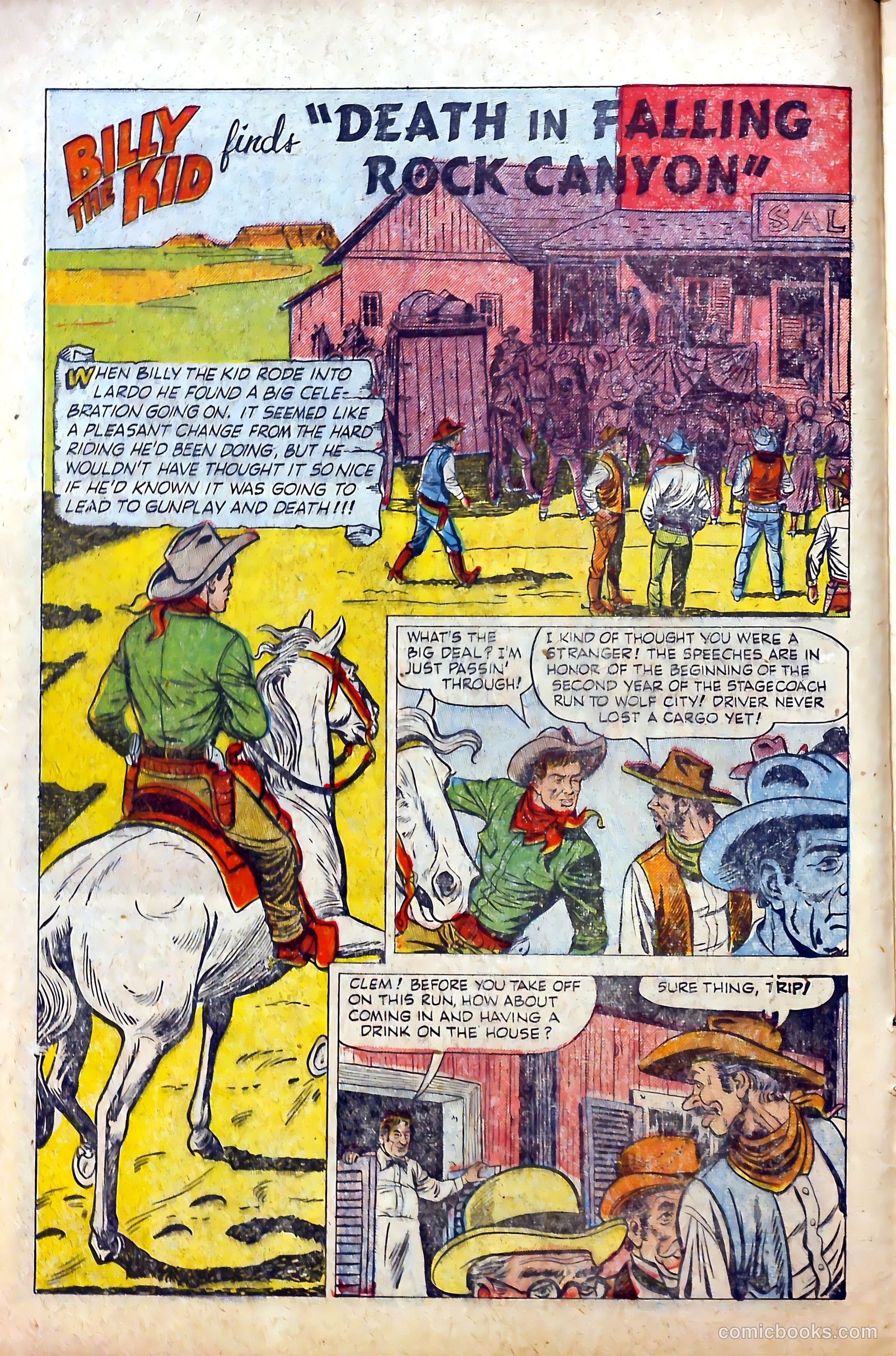 Billy the Kid #11 (1952) — page 12 of 36
