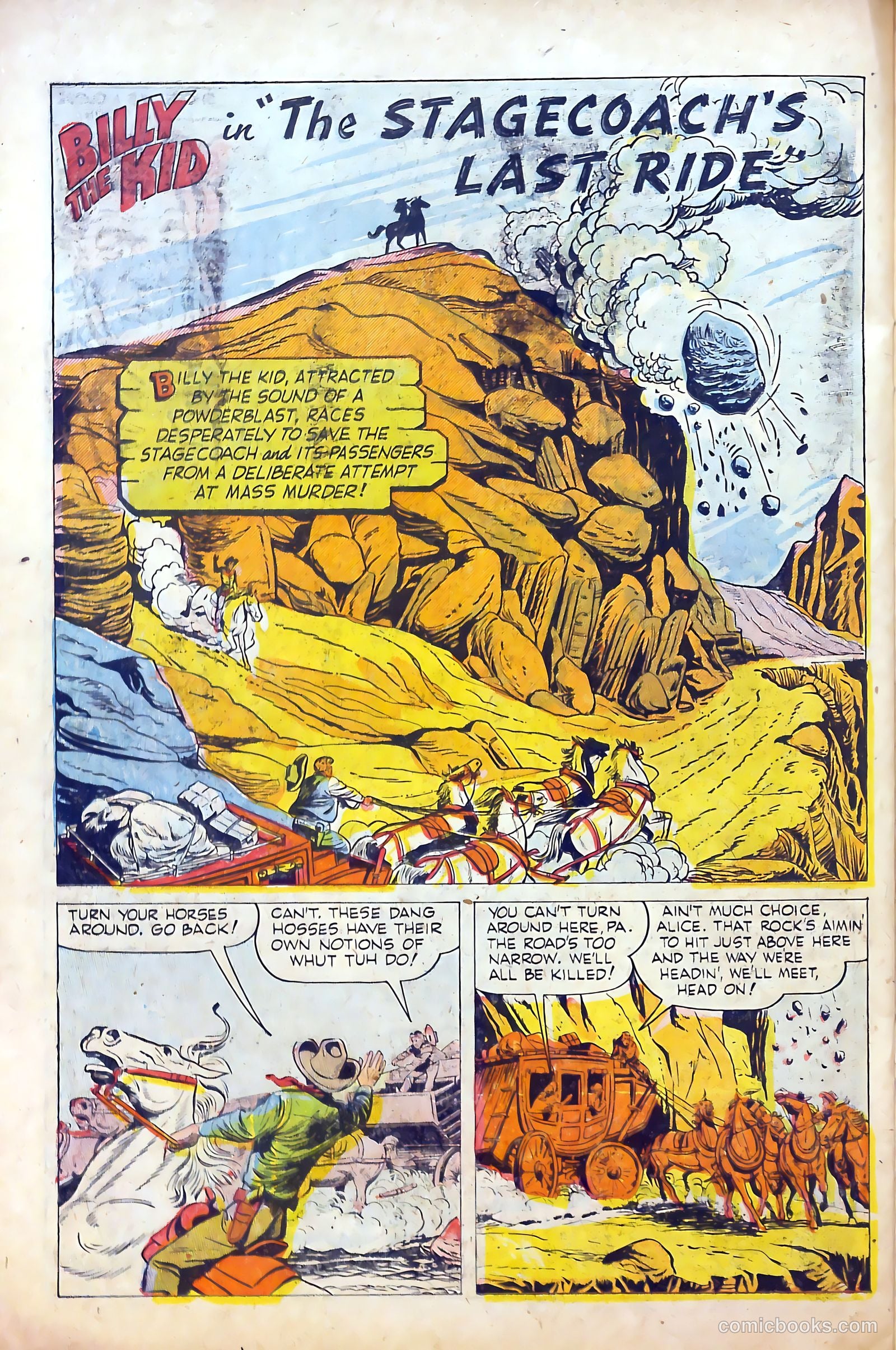 Billy the Kid #11 (1952) — page 22 of 36