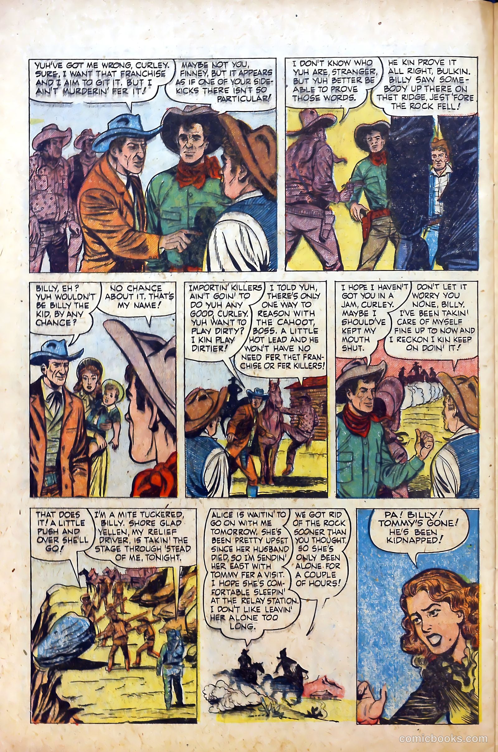 Billy the Kid #11 (1952) — page 24 of 36
