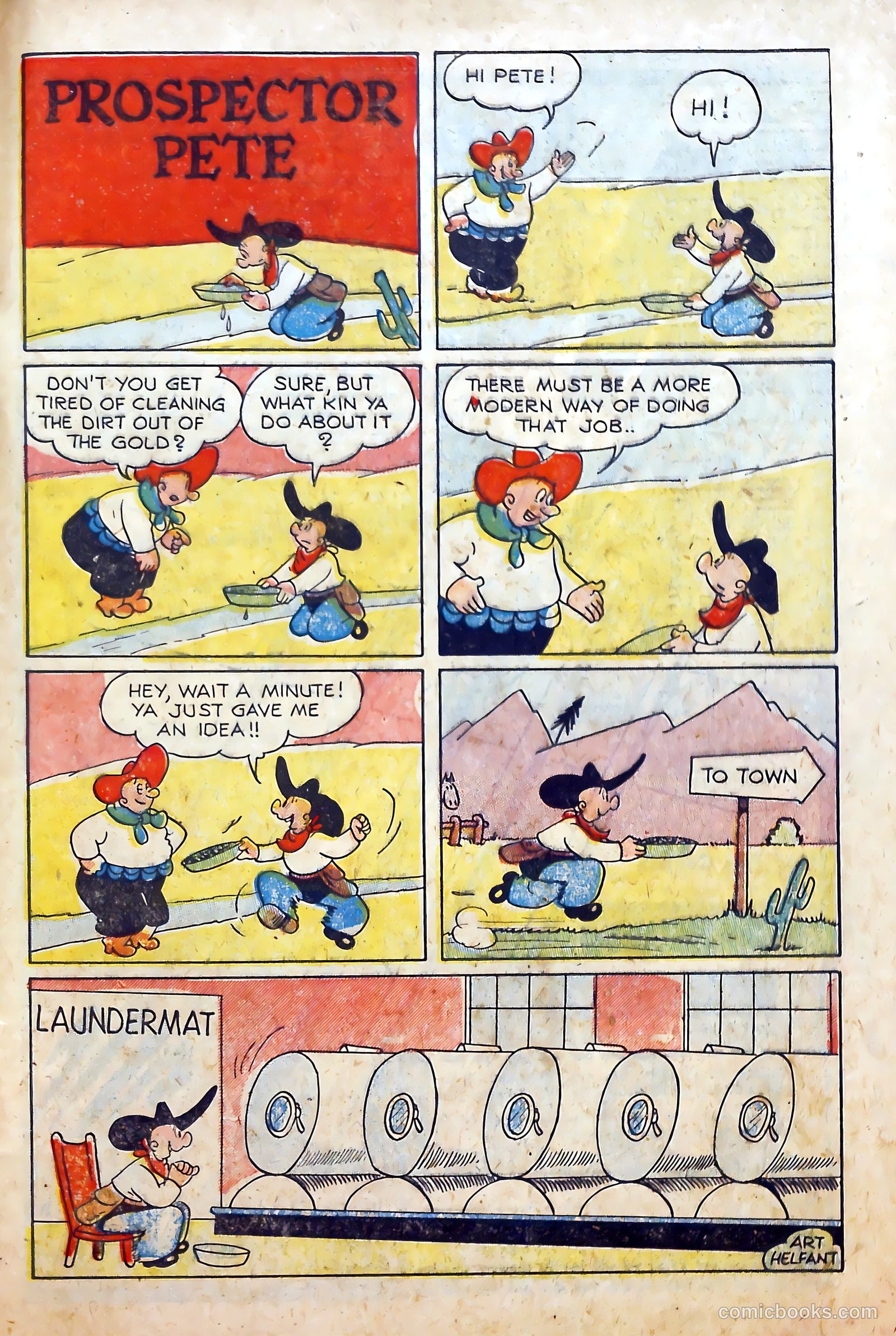 Billy the Kid #11 (1952) — page 33 of 36