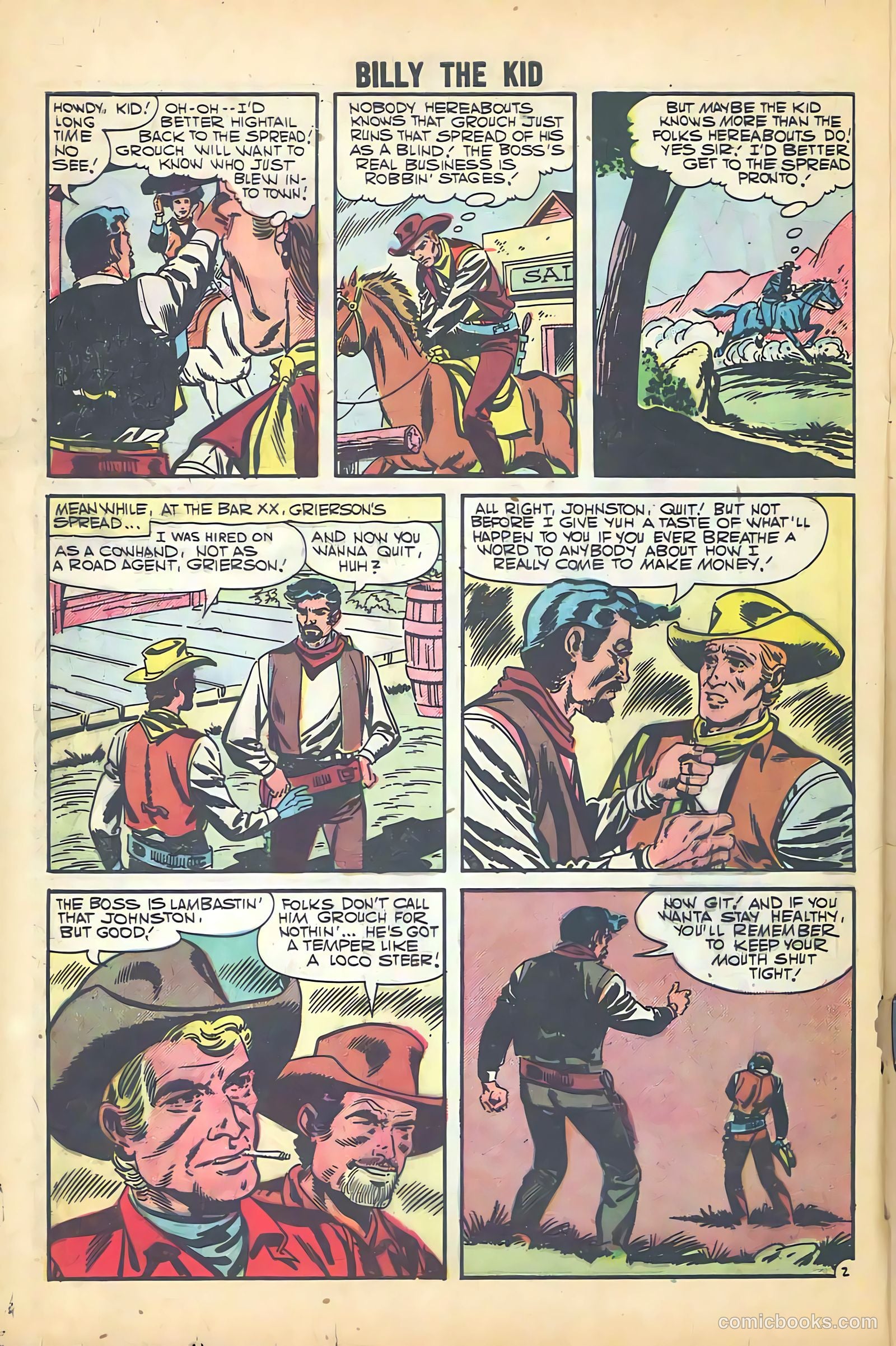Billy the Kid #11 (1958) — page 3 of 65