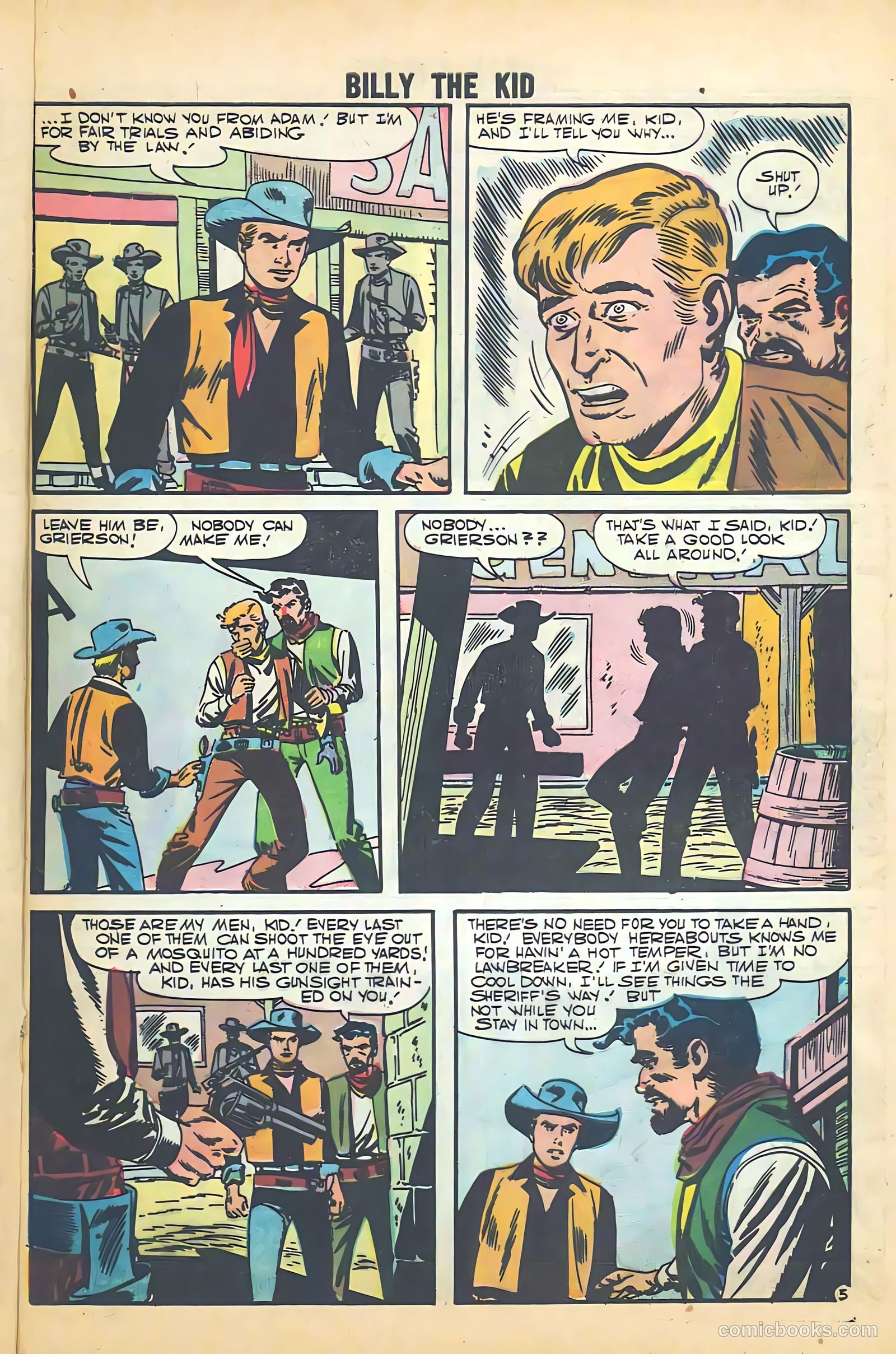 Billy the Kid #11 (1958) — page 6 of 65