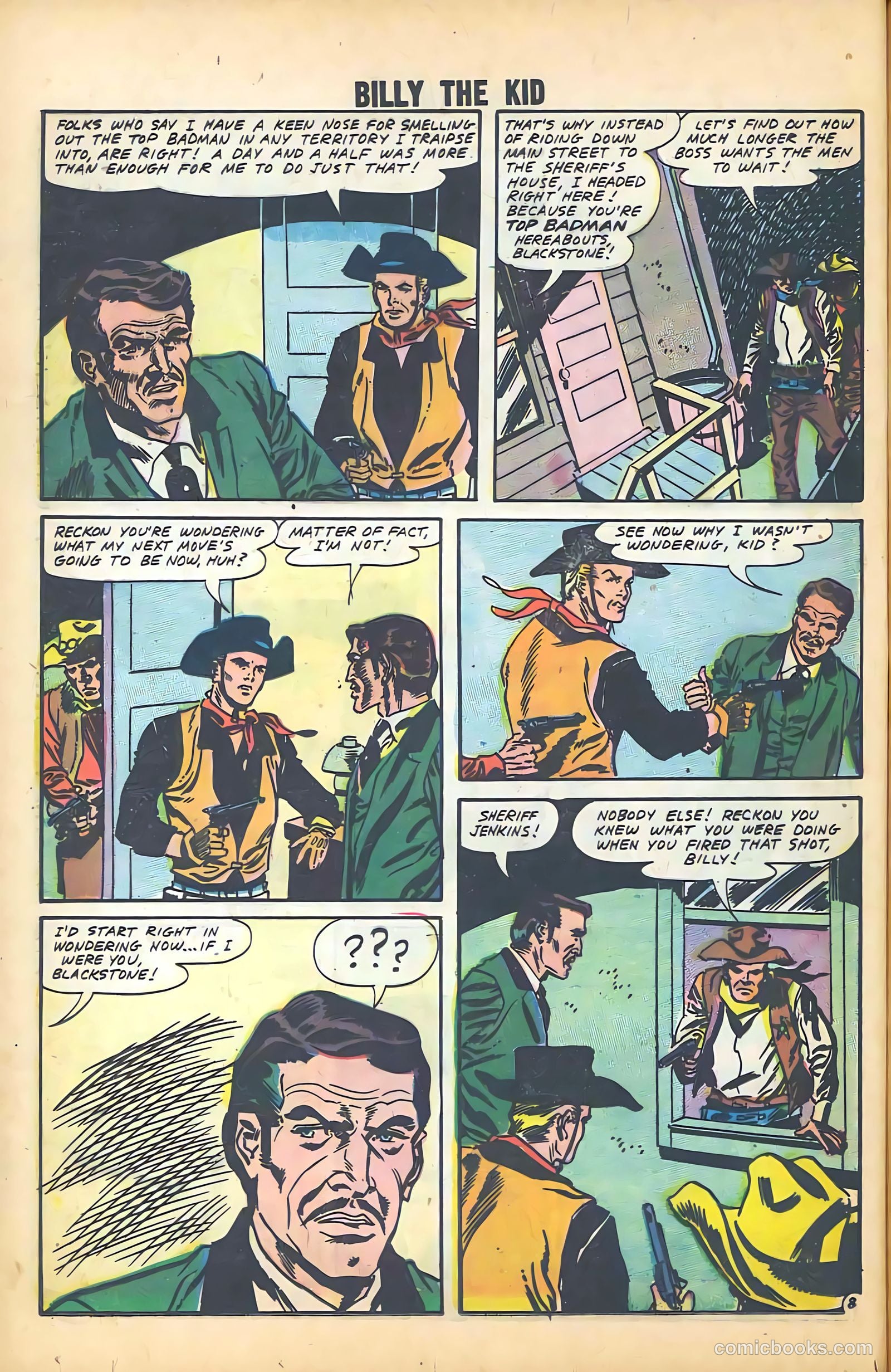 Billy the Kid #11 (1958) — page 35 of 65