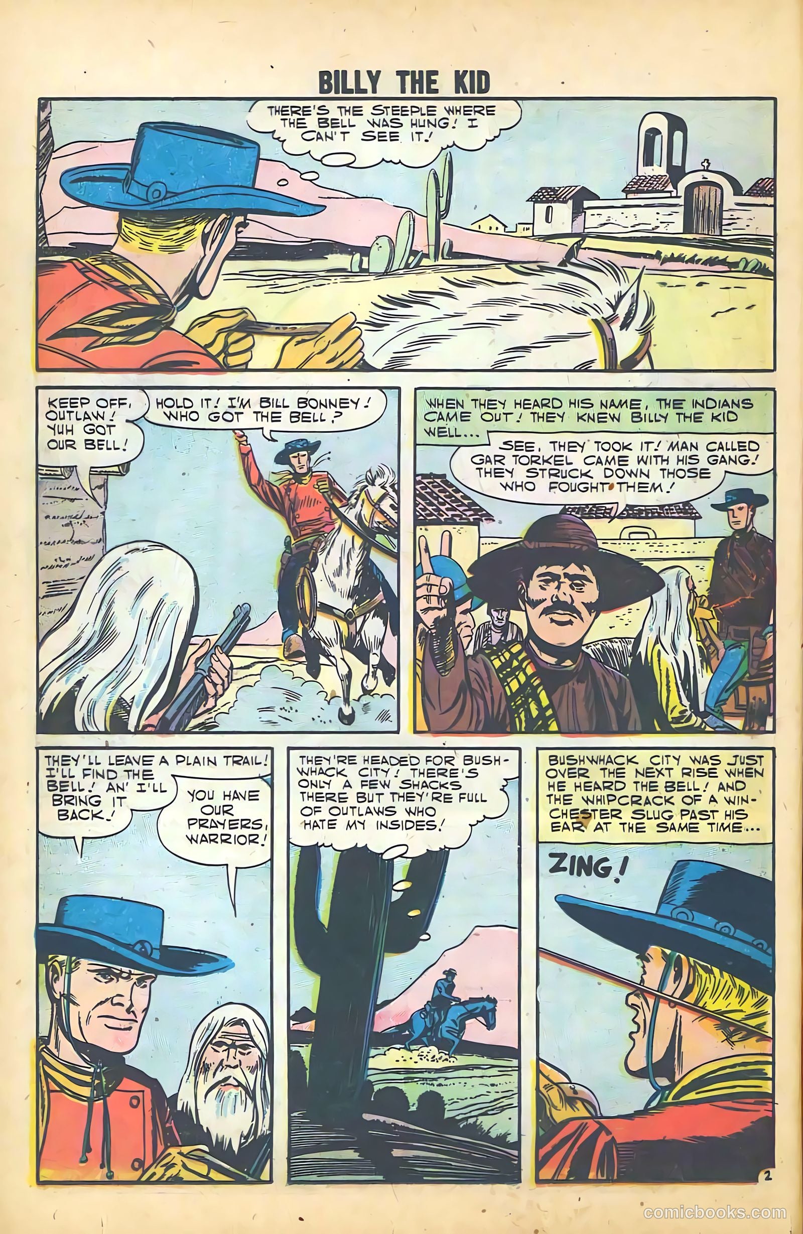 Billy the Kid #11 (1958) — page 43 of 65