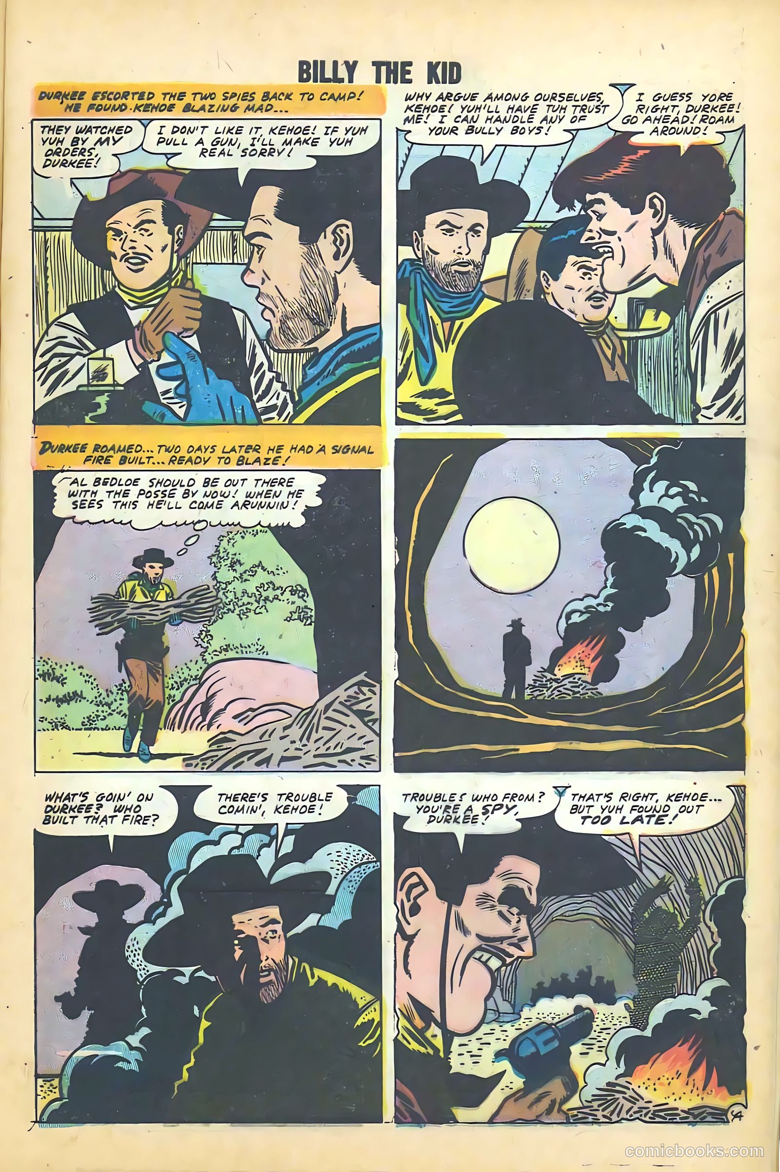 Billy the Kid #11 (1958) — page 56 of 65