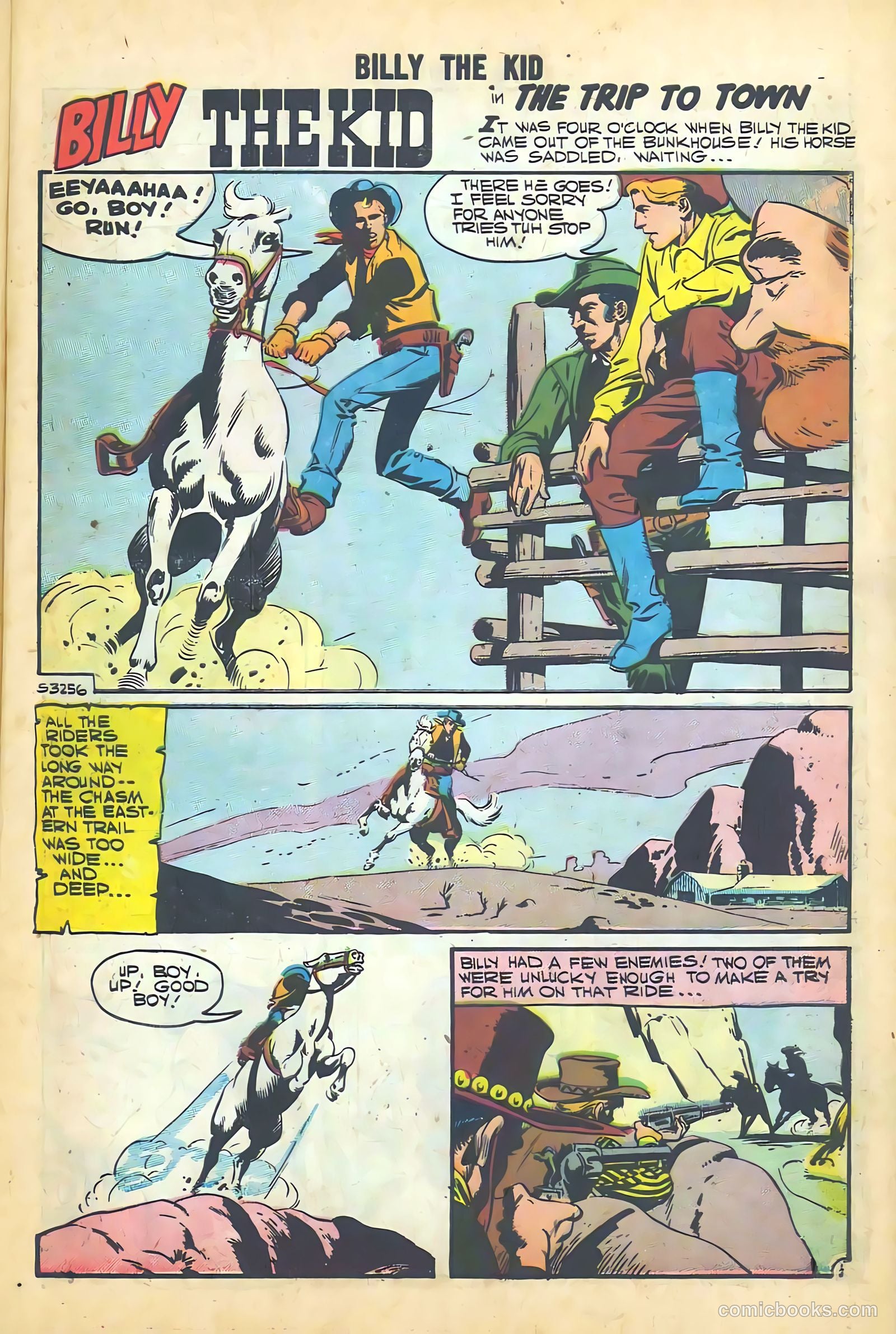 Billy the Kid #11 (1958) — page 58 of 65