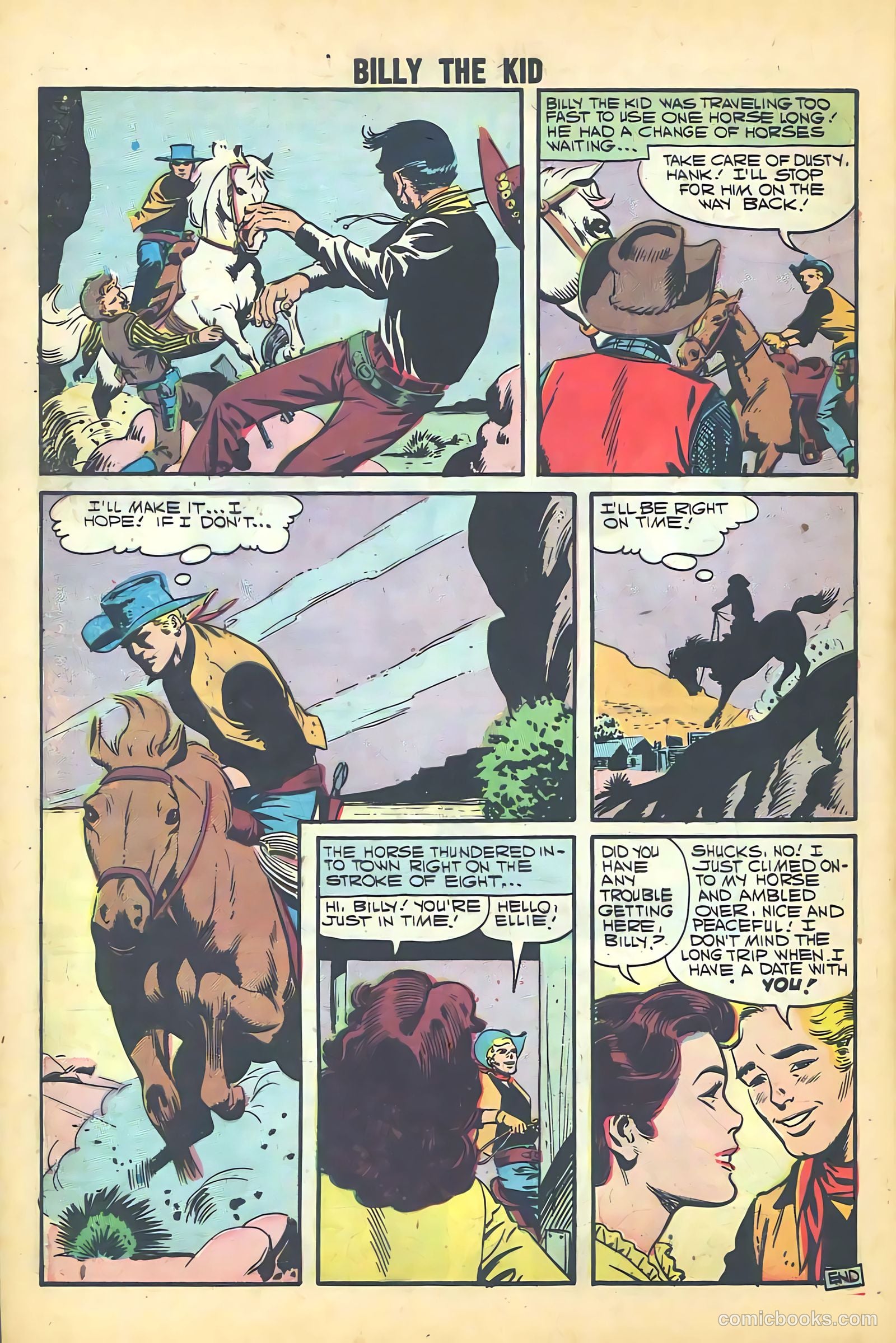 Billy the Kid #11 (1958) — page 59 of 65