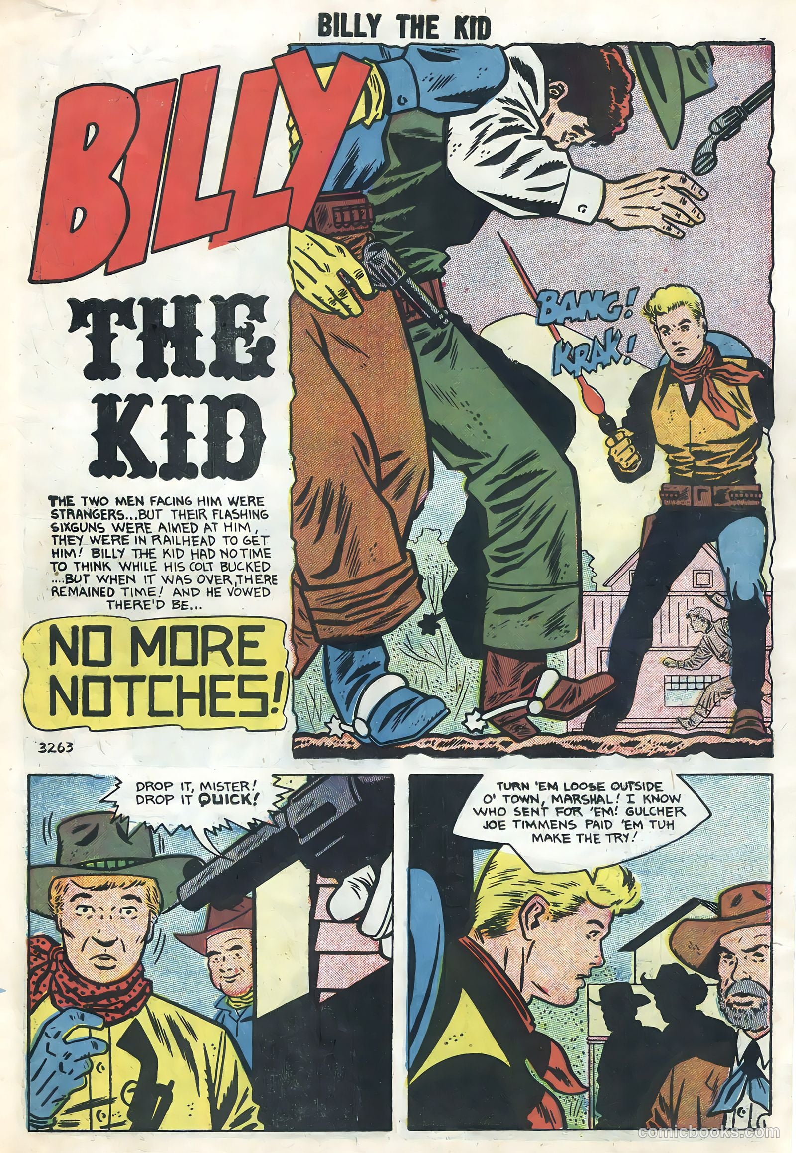 Billy the Kid #12 (1958) — page 3 of 36