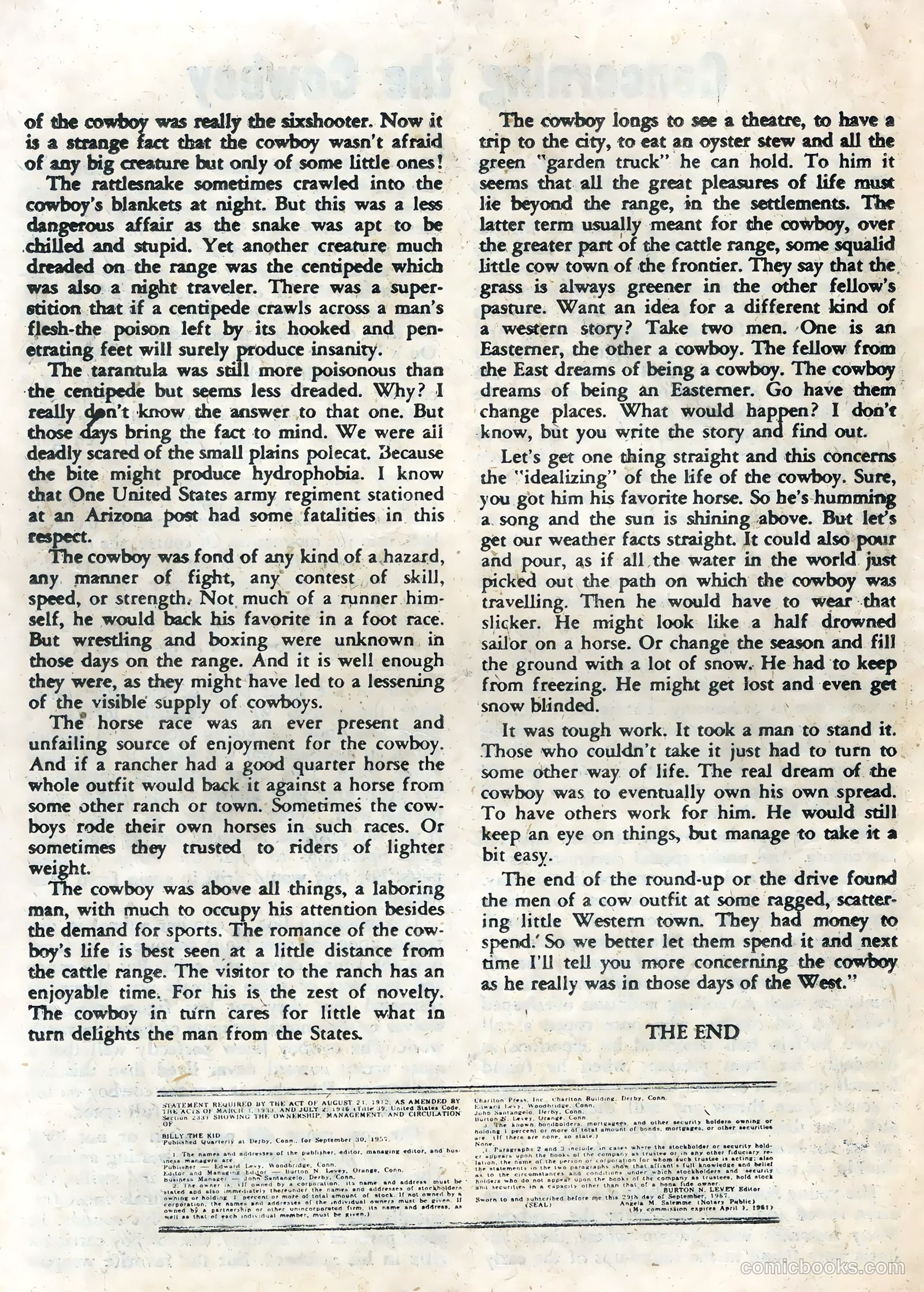 Billy the Kid #12 (1958) — page 18 of 36