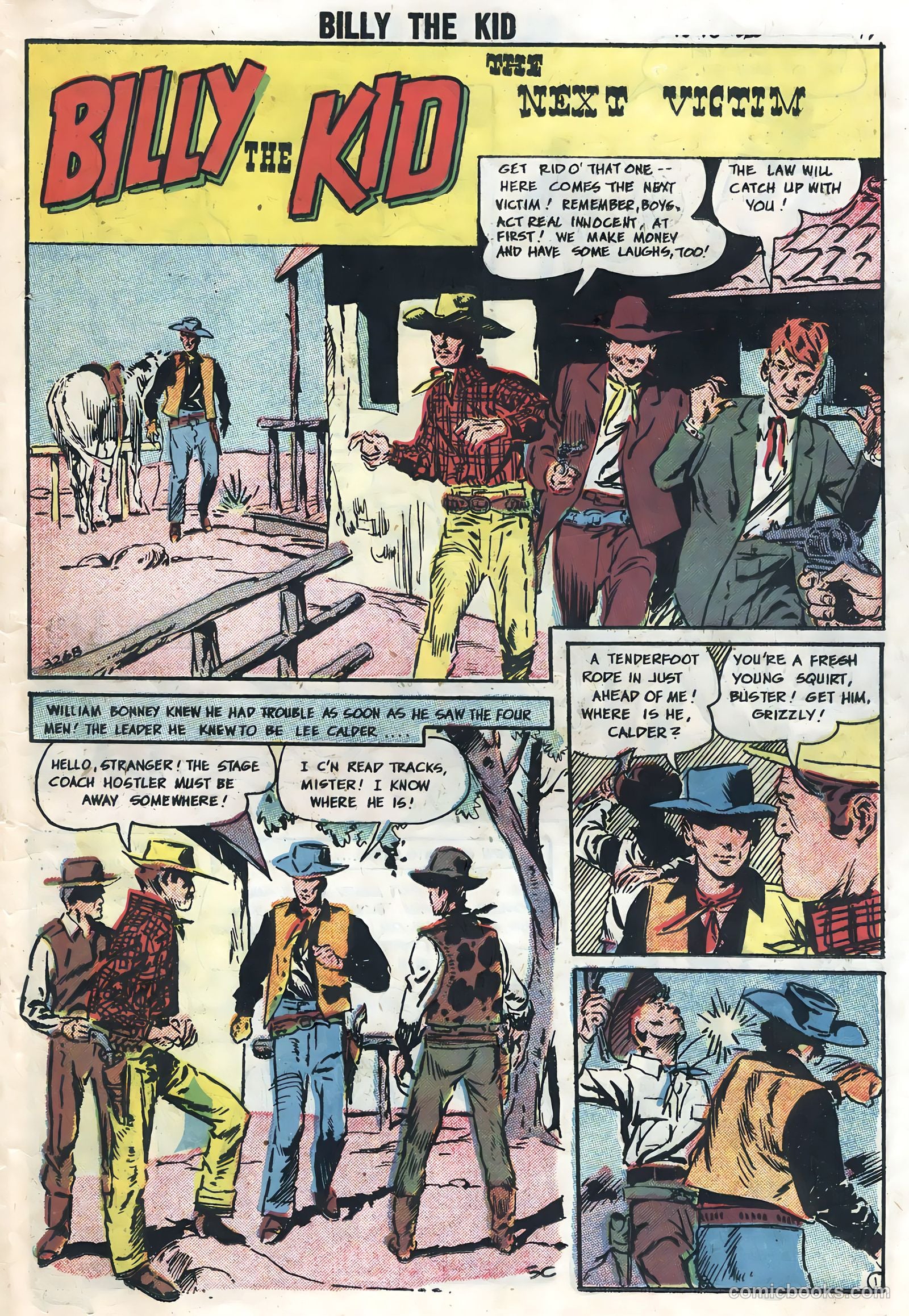 Billy the Kid #12 (1958) — page 19 of 36