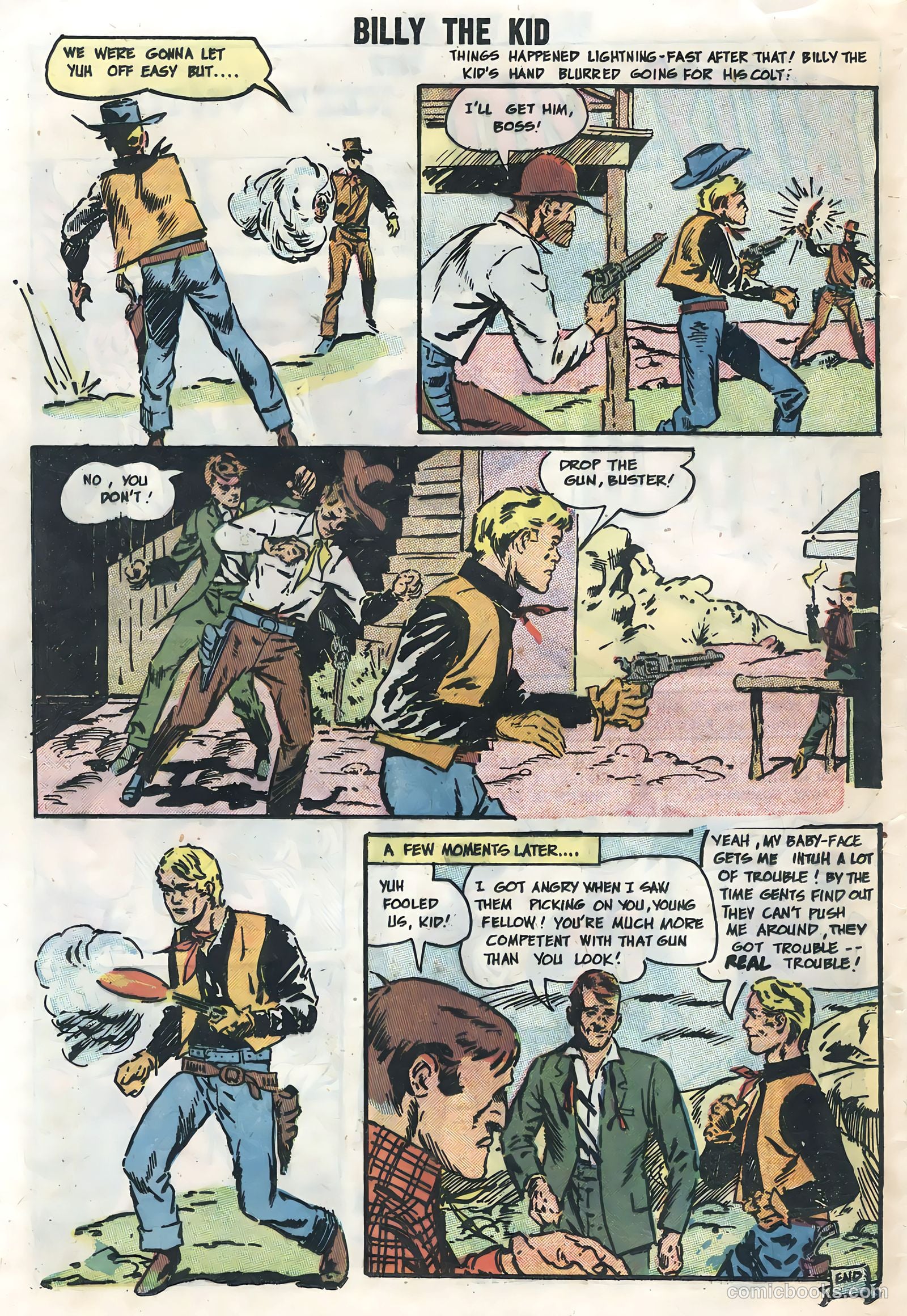 Billy the Kid #12 (1958) — page 20 of 36