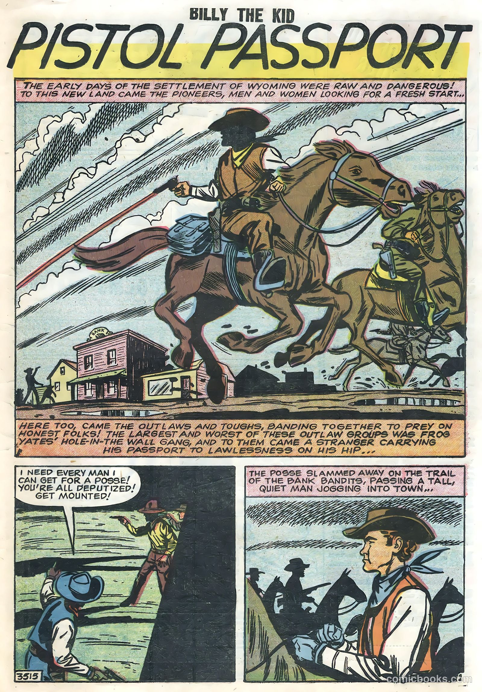 Billy the Kid #12 (1958) — page 21 of 36