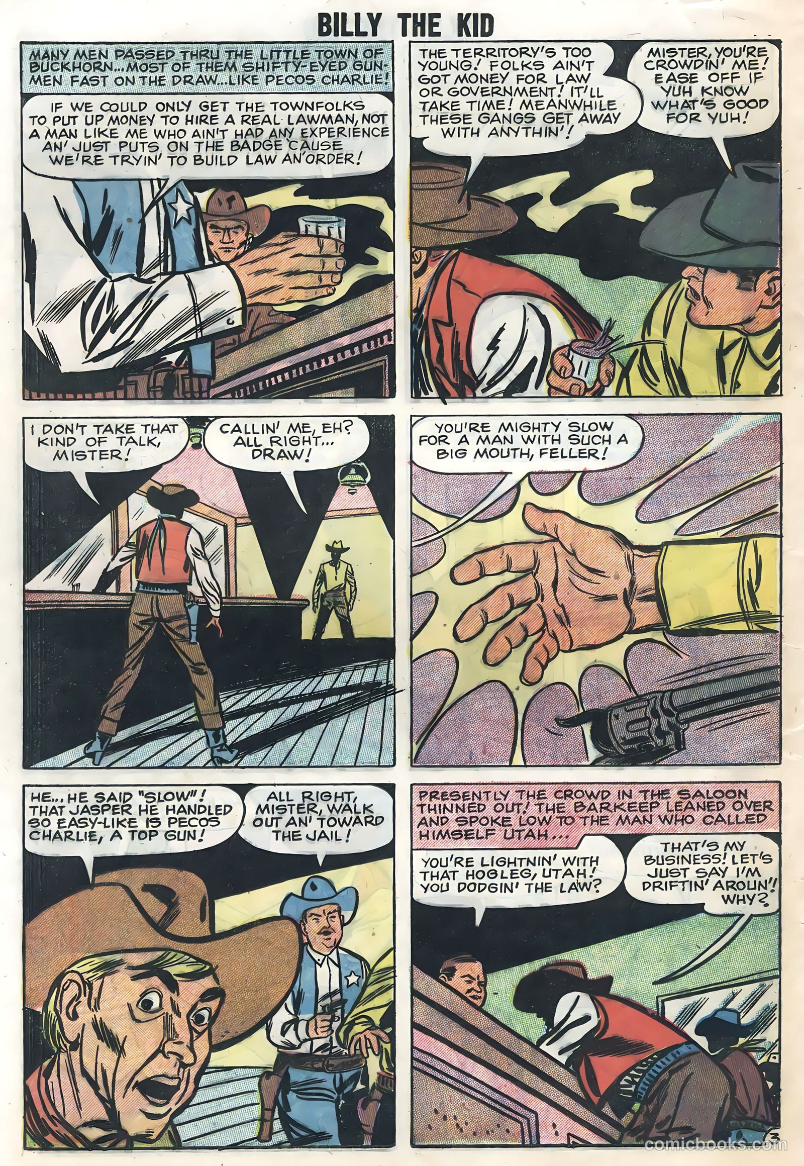 Billy the Kid #12 (1958) — page 24 of 36