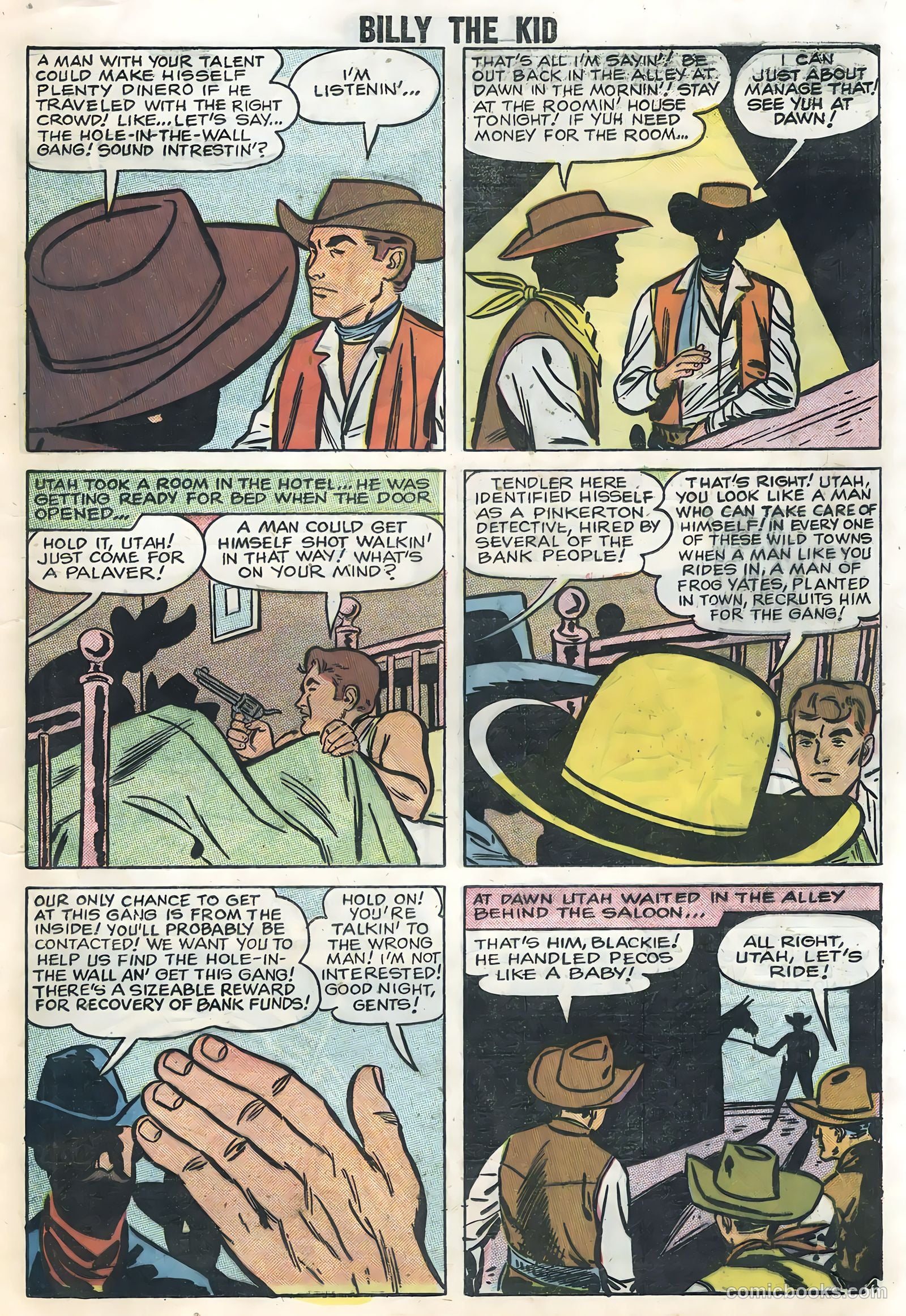 Billy the Kid #12 (1958) — page 25 of 36