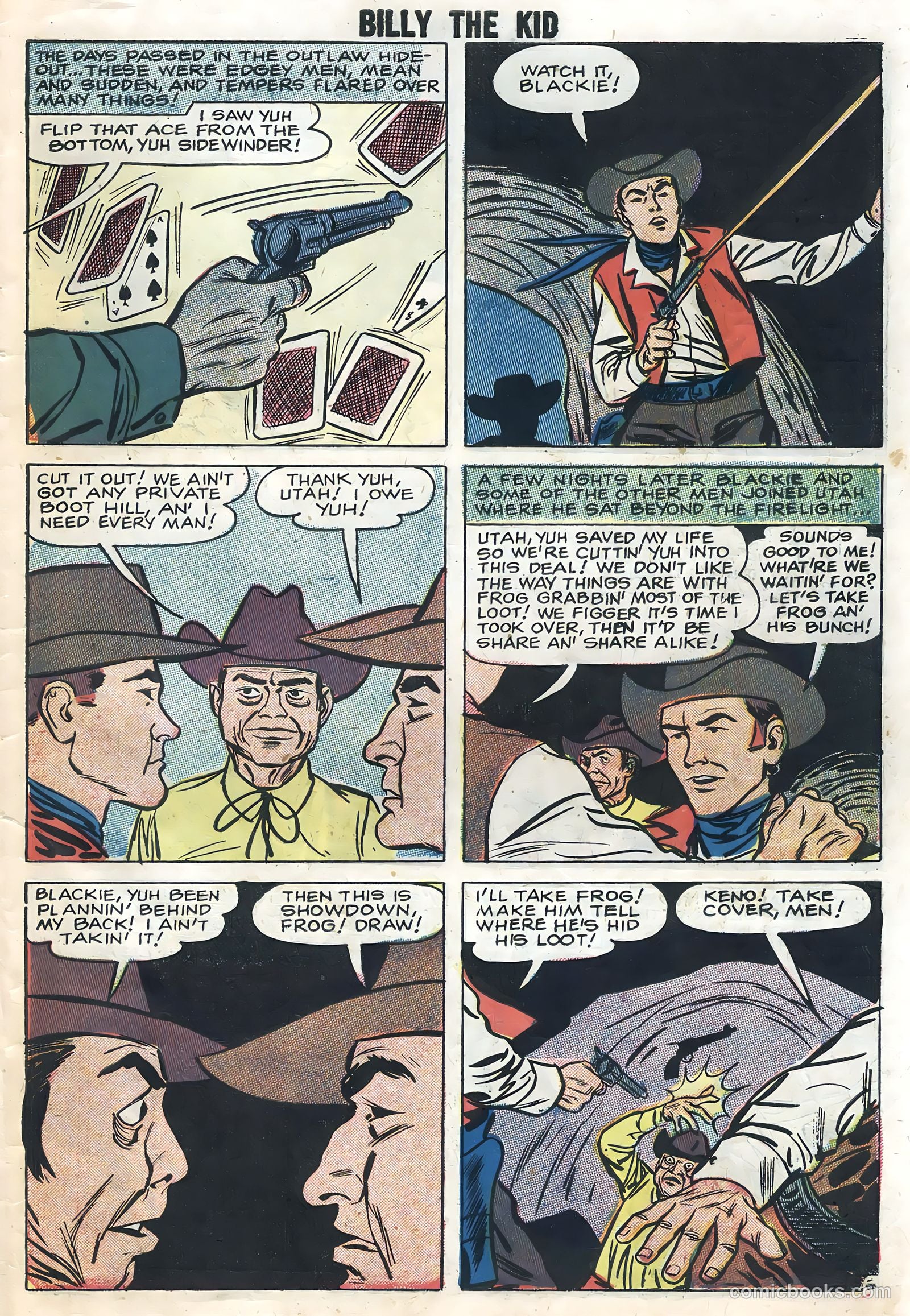 Billy the Kid #12 (1958) — page 27 of 36