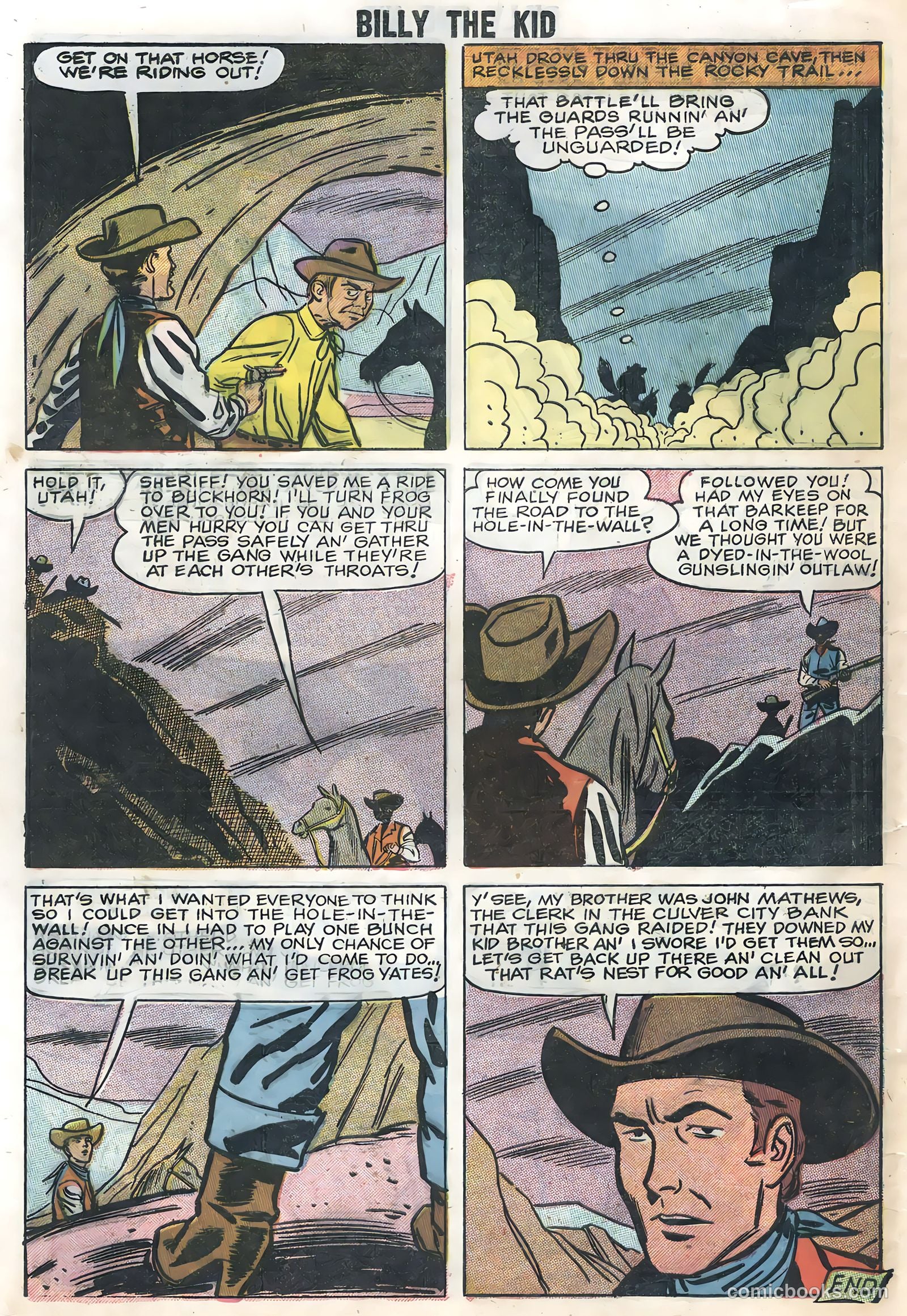 Billy the Kid #12 (1958) — page 28 of 36
