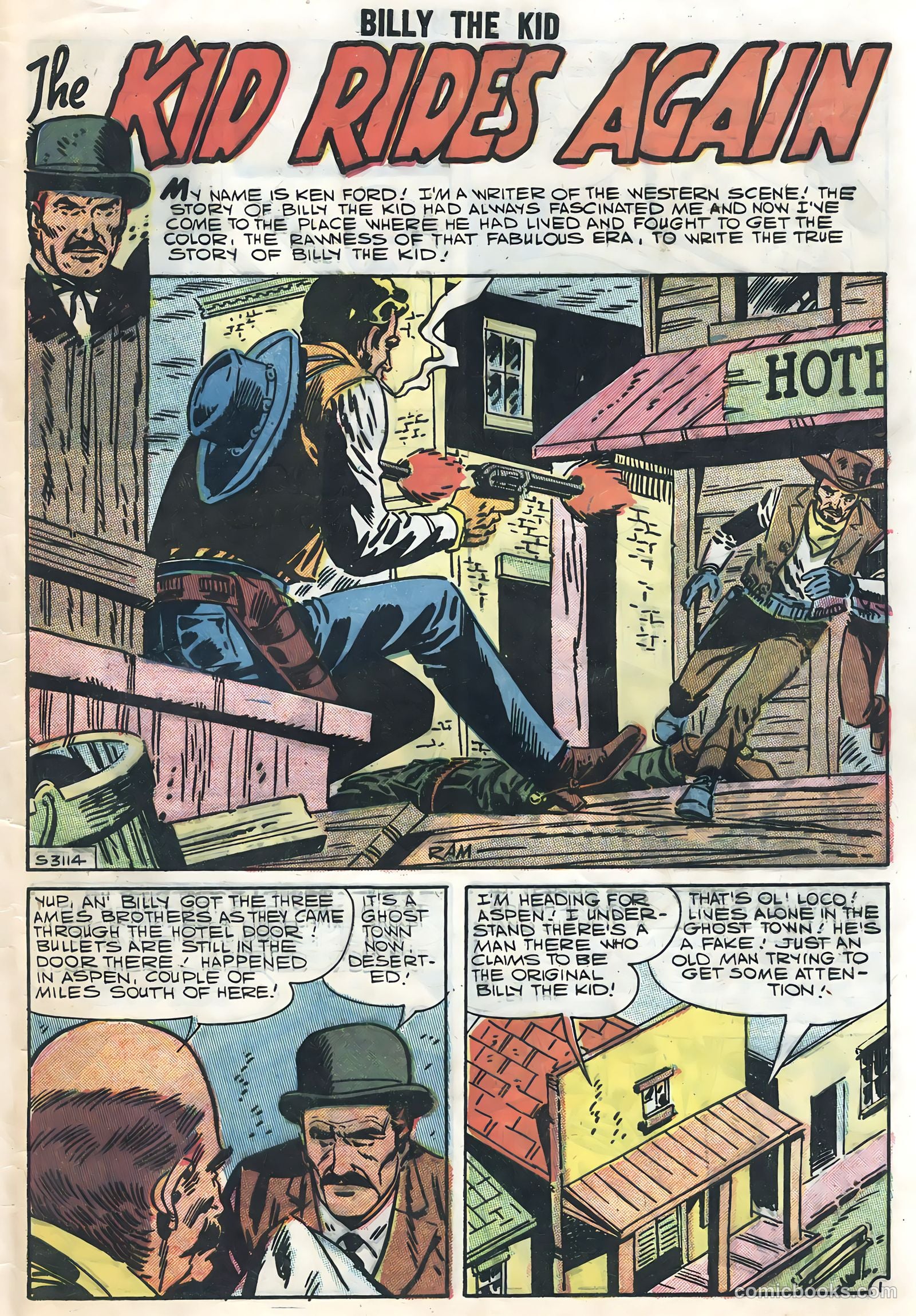 Billy the Kid #12 (1958) — page 29 of 36