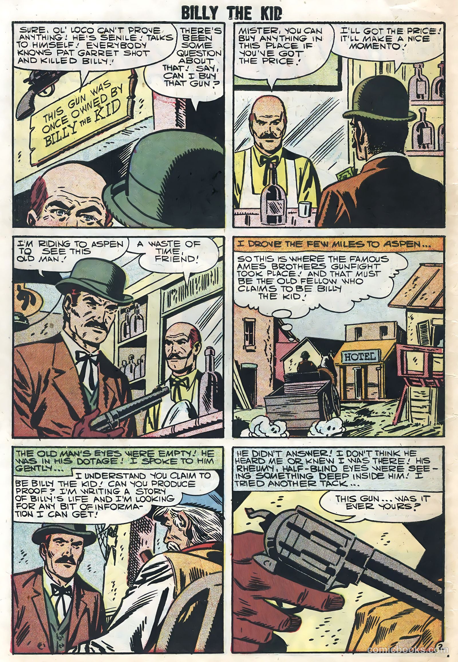Billy the Kid #12 (1958) — page 30 of 36