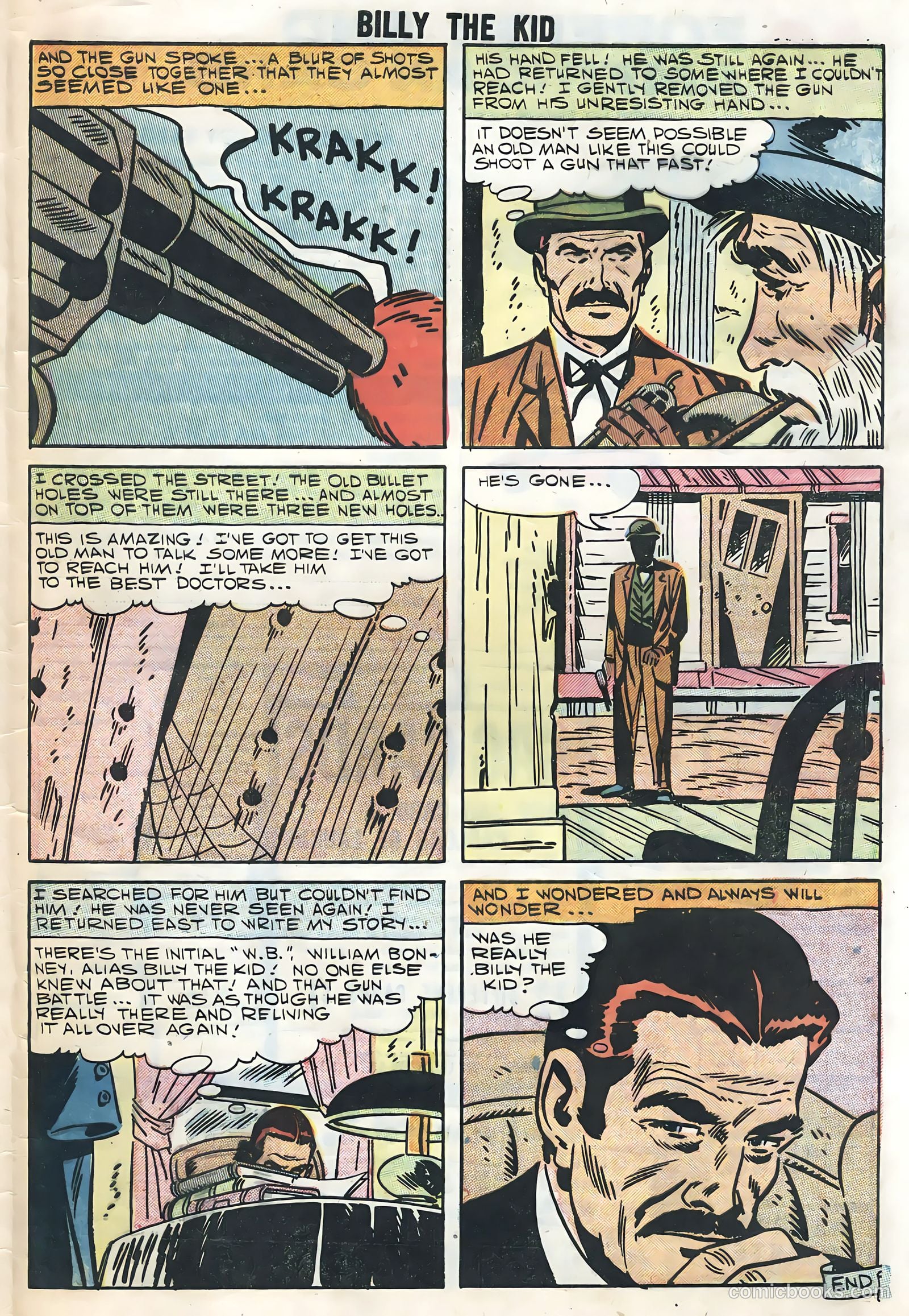 Billy the Kid #12 (1958) — page 33 of 36