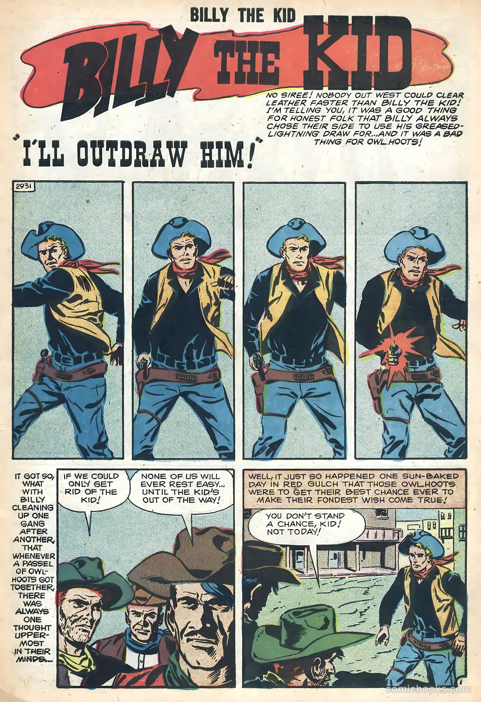 Billy the Kid #13 (1958) — page 3 of 36