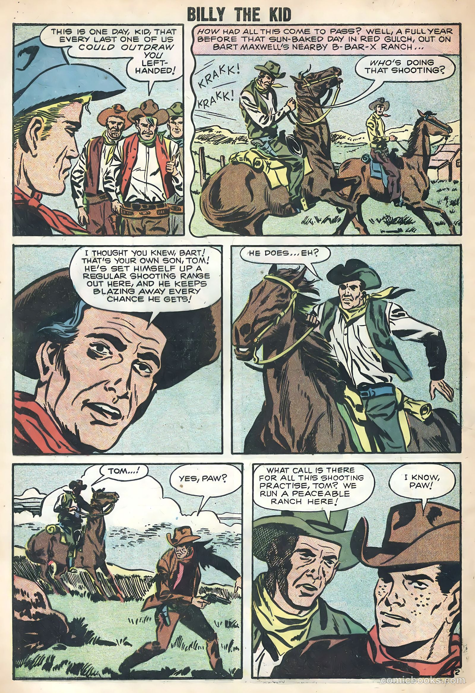 Billy the Kid #13 (1958) — page 4 of 36