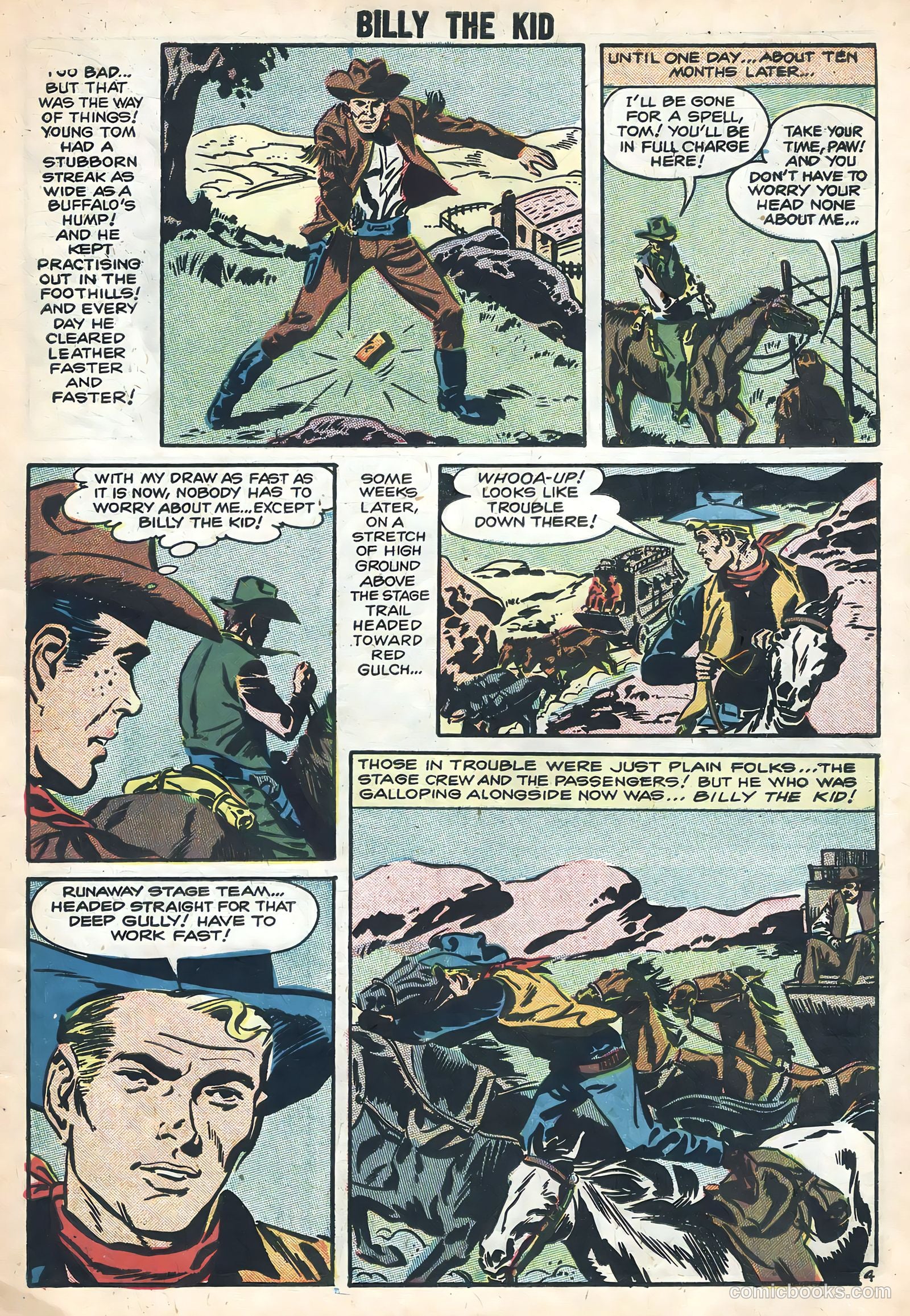 Billy the Kid #13 (1958) — page 7 of 36