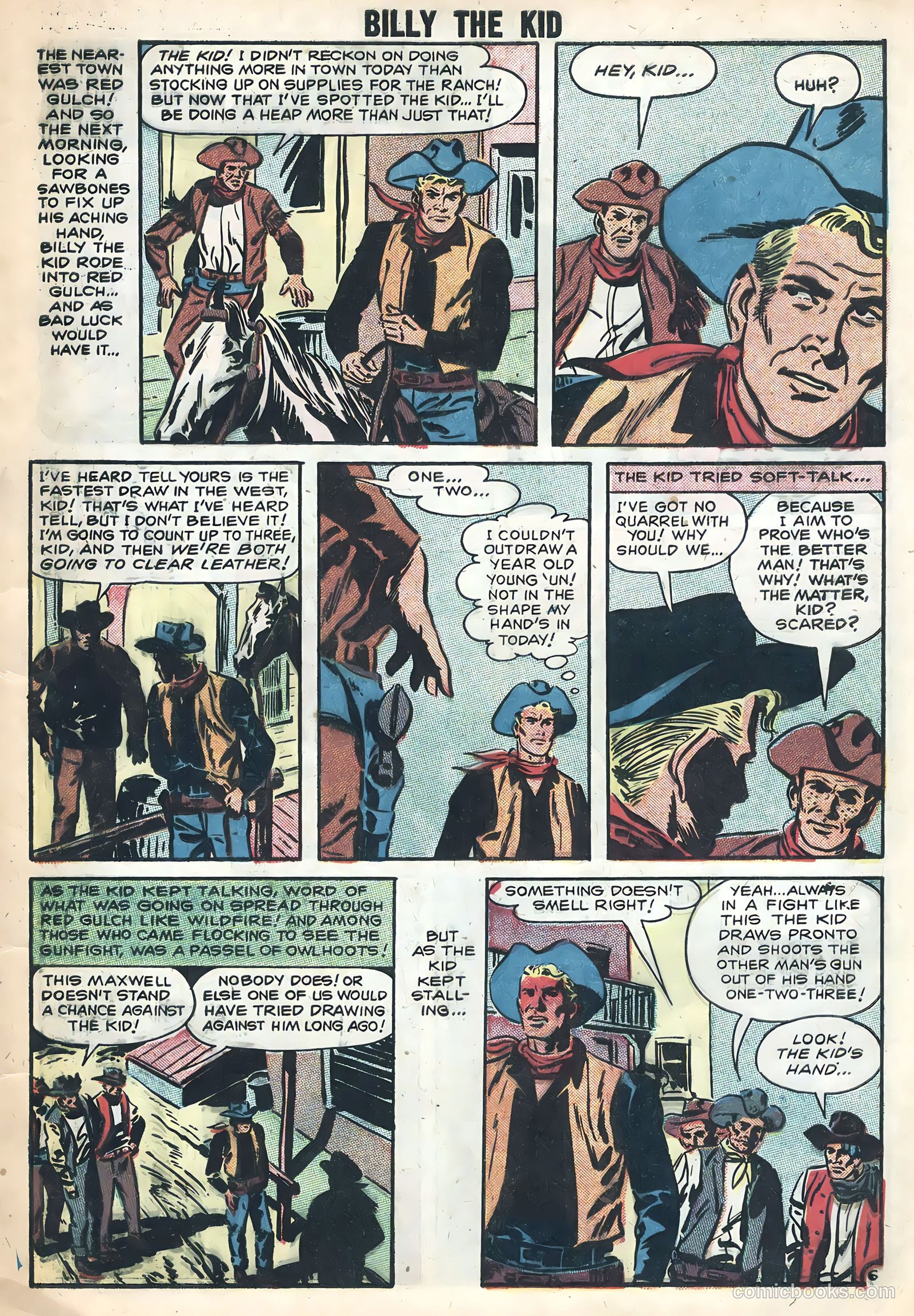 Billy the Kid #13 (1958) — page 9 of 36