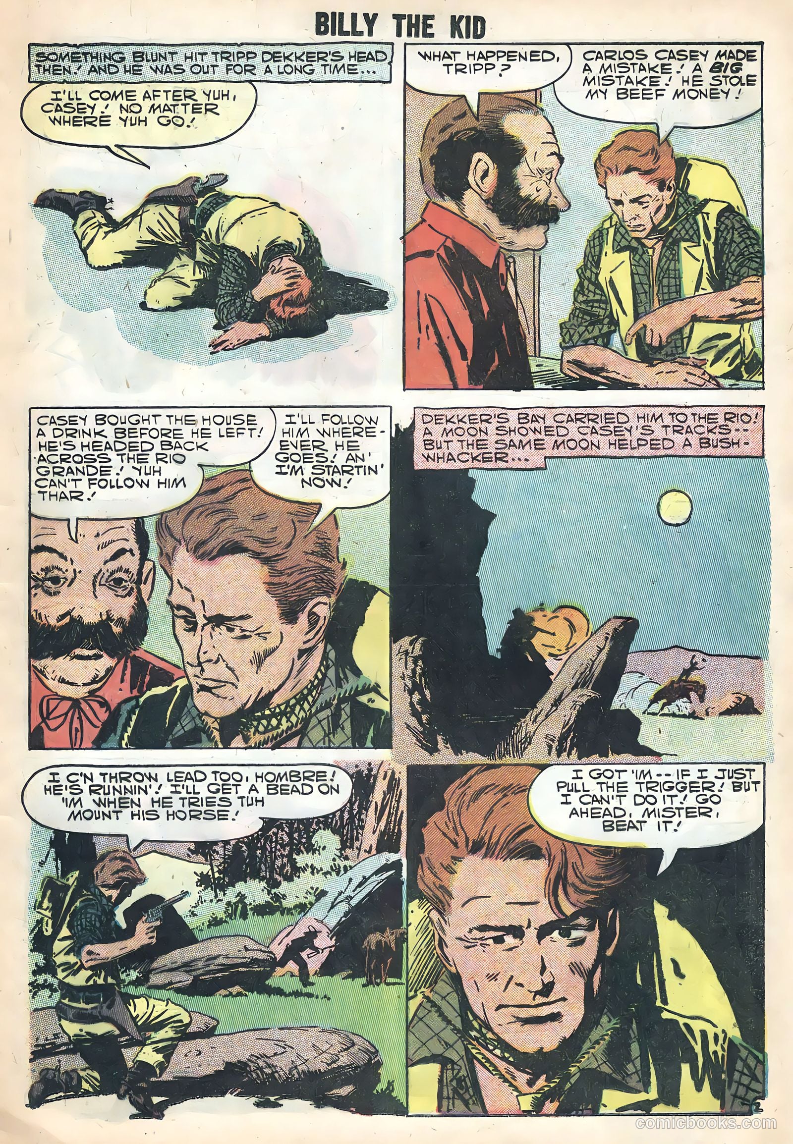 Billy the Kid #13 (1958) — page 13 of 36