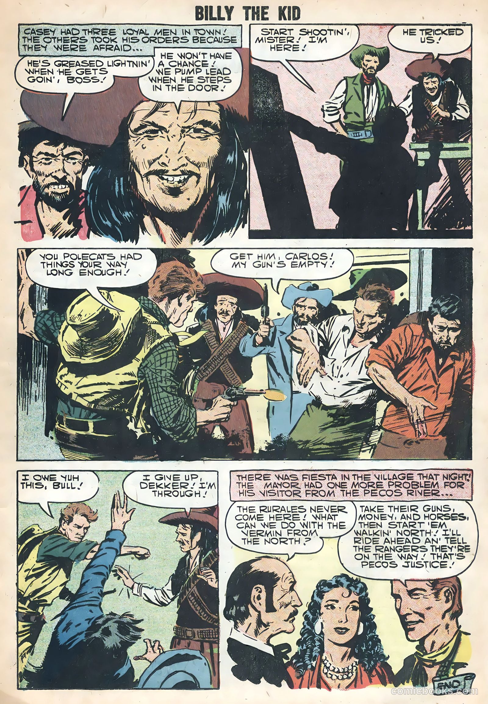 Billy the Kid #13 (1958) — page 17 of 36