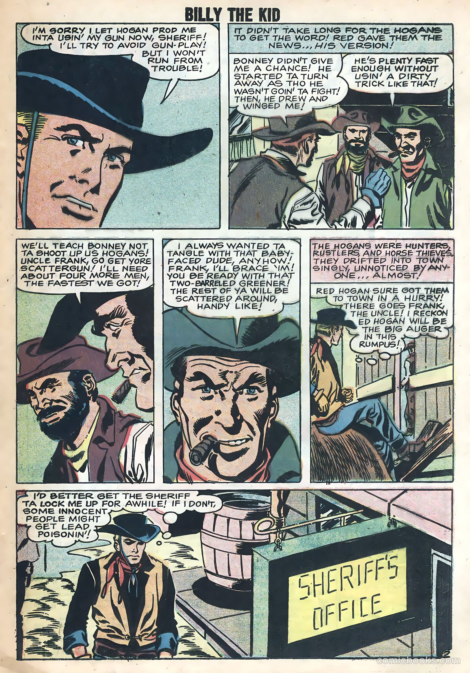 Billy the Kid #13 (1958) — page 21 of 36