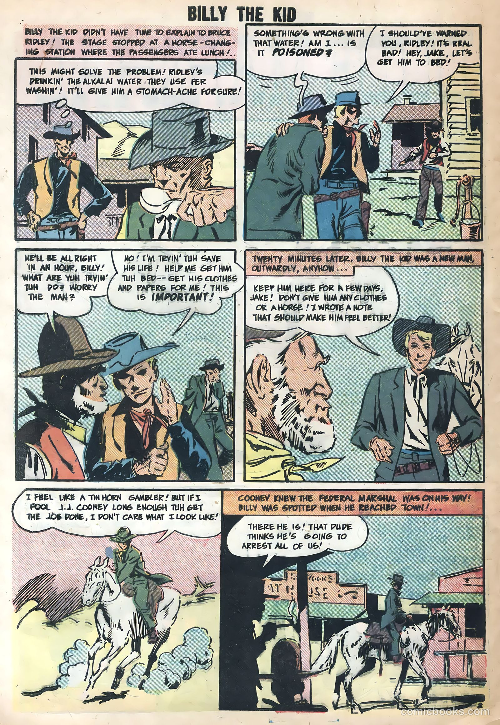 Billy the Kid #13 (1958) — page 28 of 36